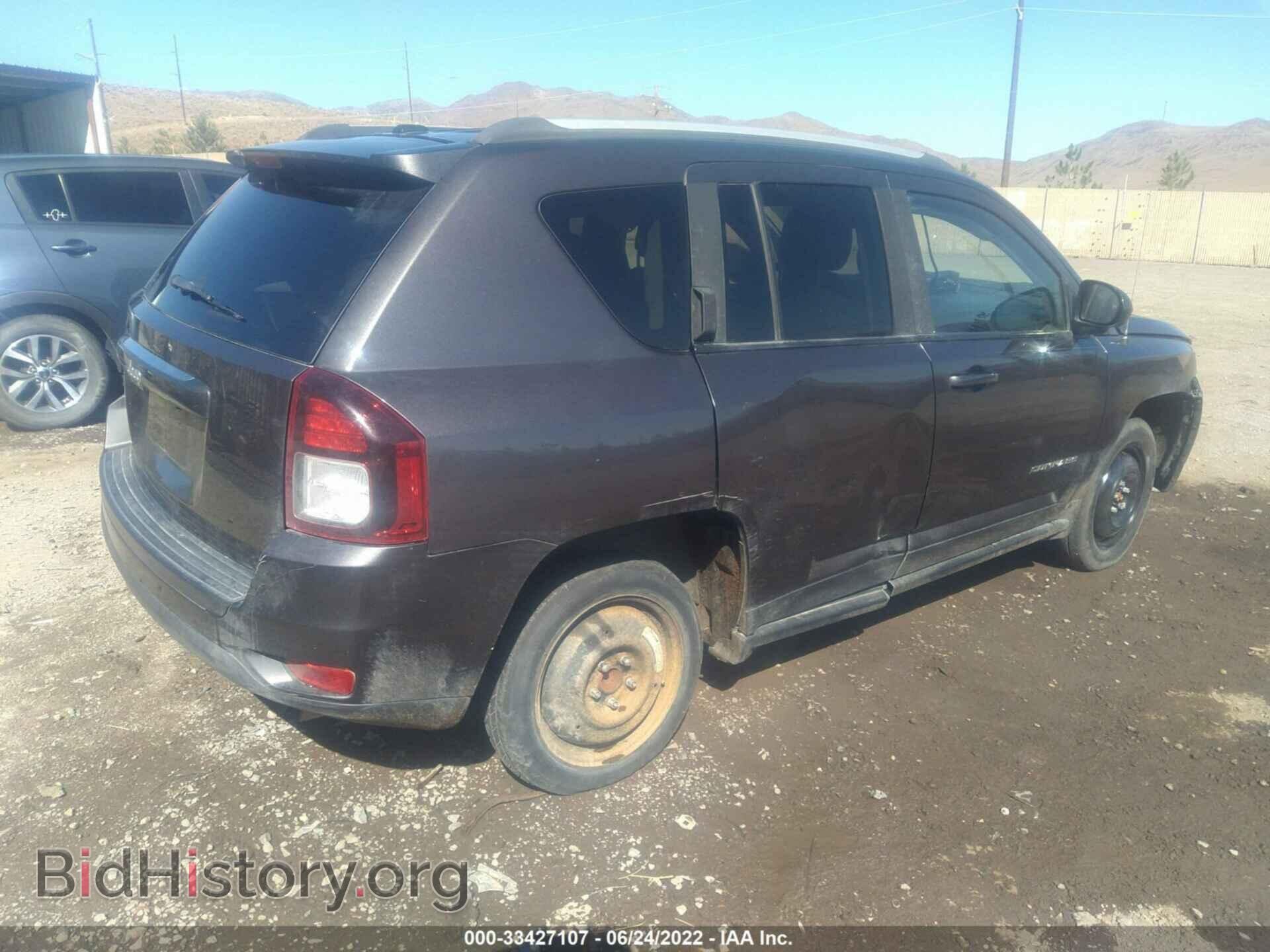 2015 JEEP COMPASS - VIN: 1C4NJCBBXFD210142 - Фото 4