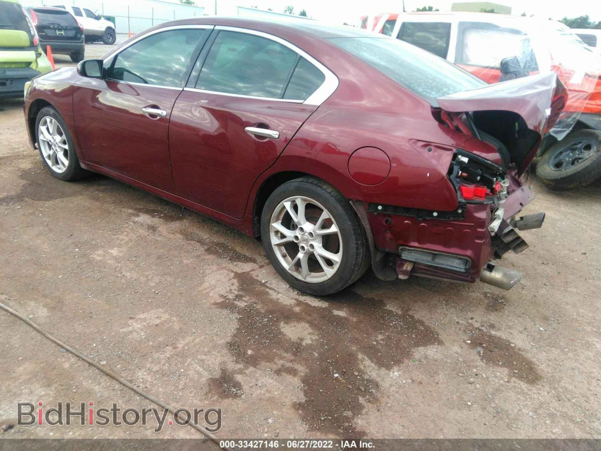 2012 NISSAN MAXIMA - VIN: 1N4AA5AP9CC806034 - Photo 3