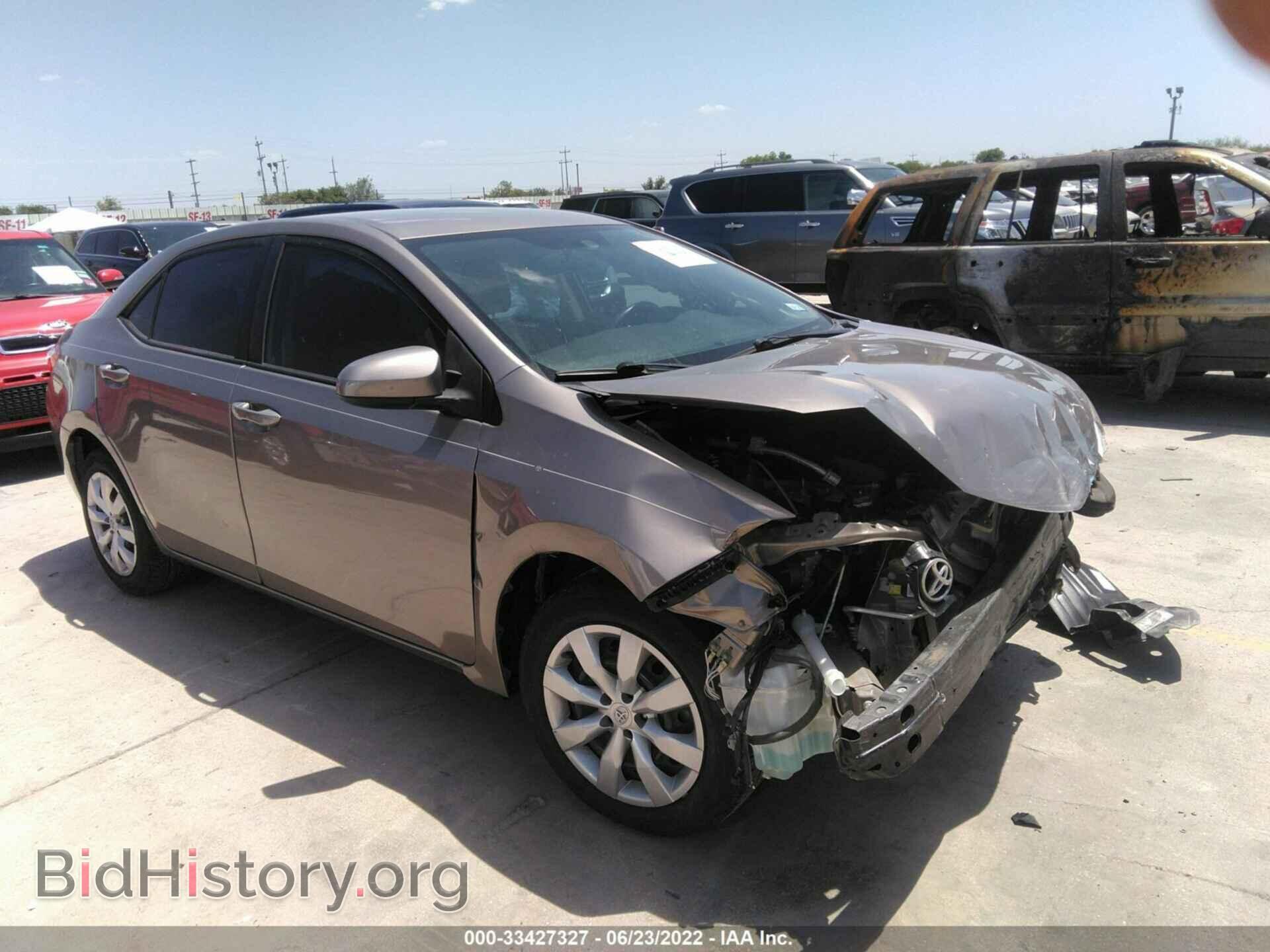 Фотография 5YFBURHE0EP038262 - TOYOTA COROLLA 2014