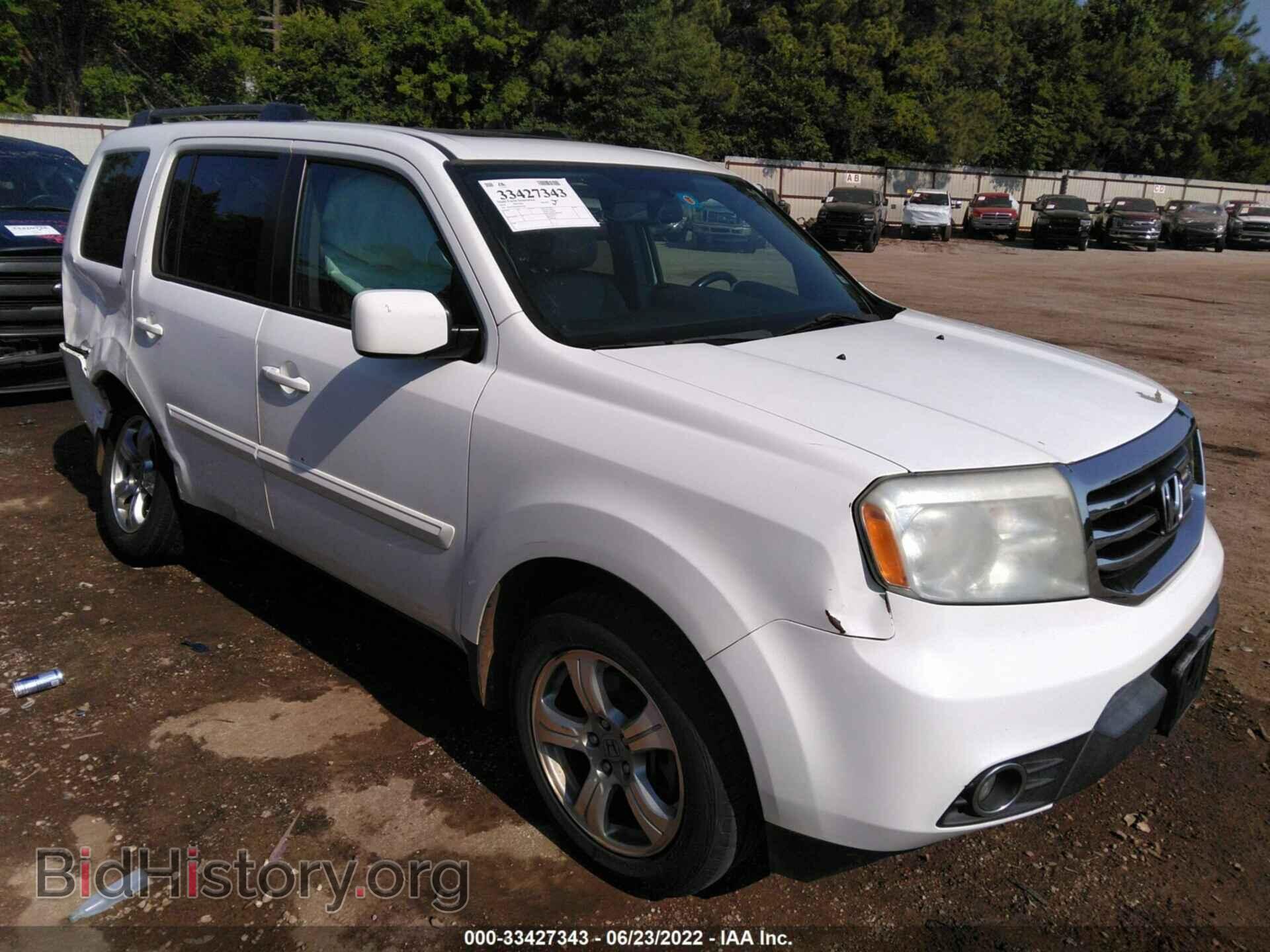 Photo 5FNYF3H50EB003847 - HONDA PILOT 2014