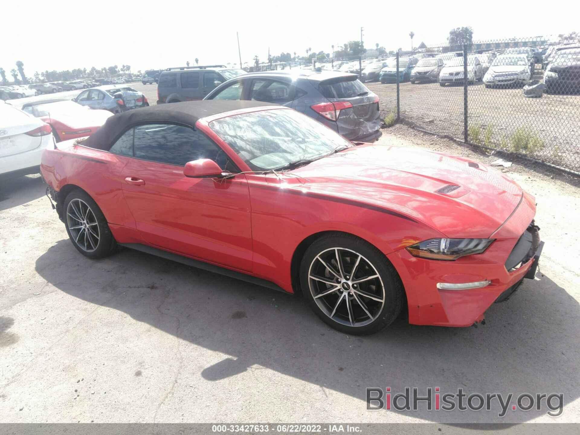 Photo 1FATP8UH8J5143148 - FORD MUSTANG 2018