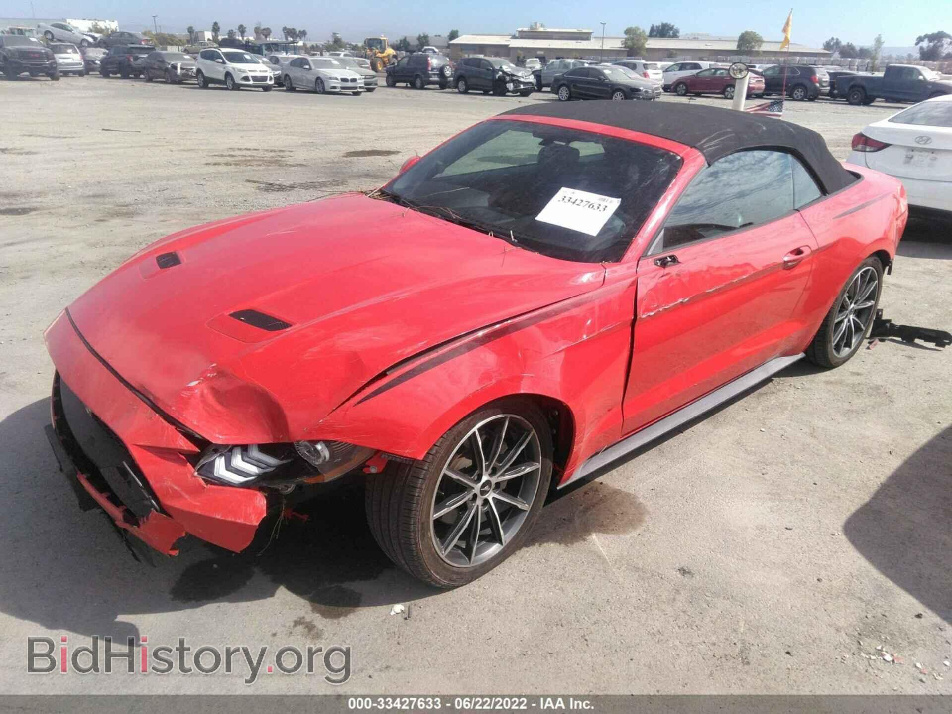 2018 FORD MUSTANG - VIN: 1FATP8UH8J5143148 - Фото 2
