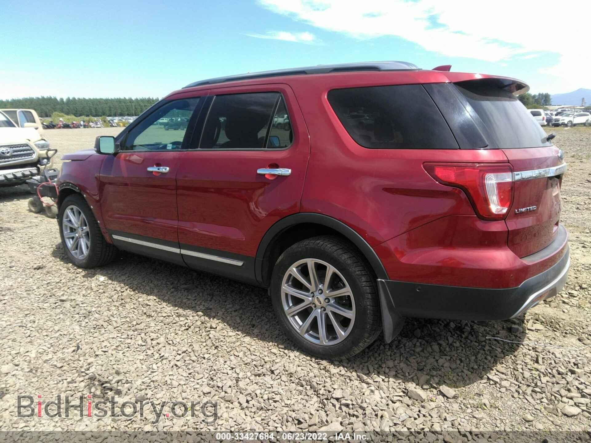 2017 FORD EXPLORER - VIN: 1FM5K8F86HGD17405 - Photo 3