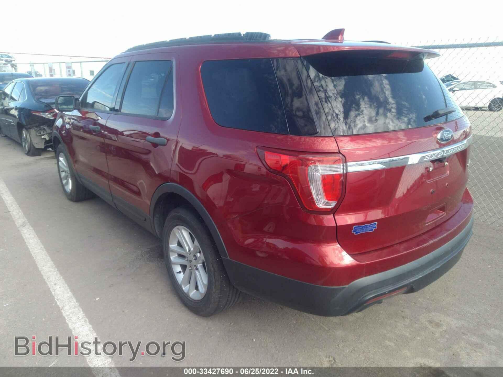 2016 FORD EXPLORER - VIN: 1FM5K7B89GGB86016 - Photo 3