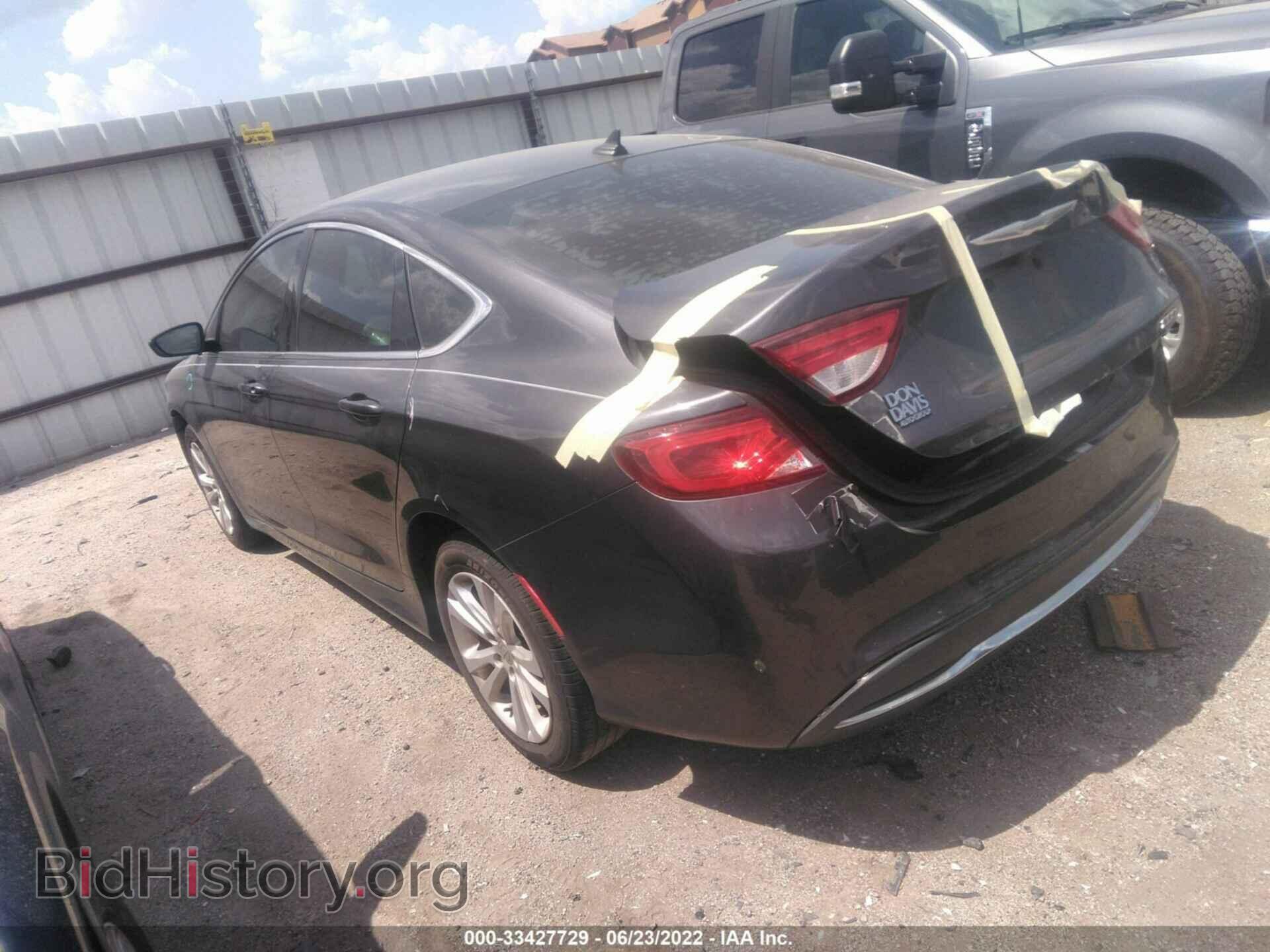 2016 CHRYSLER 200 - VIN: 1C3CCCAB0GN107931 - Фото 3