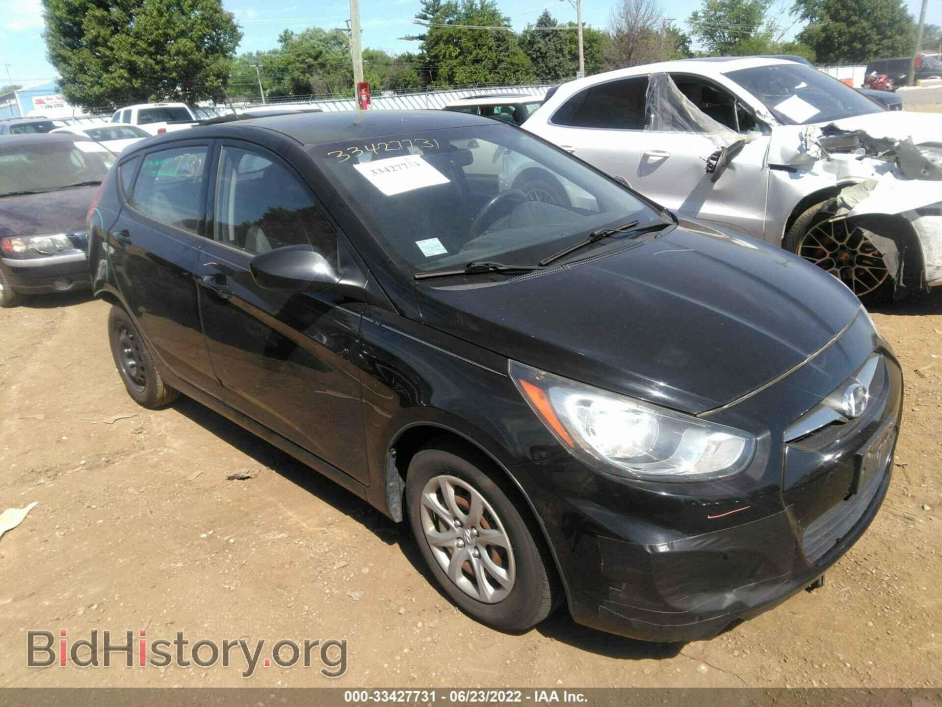 Фотография KMHCT5AE9CU016301 - HYUNDAI ACCENT 2012