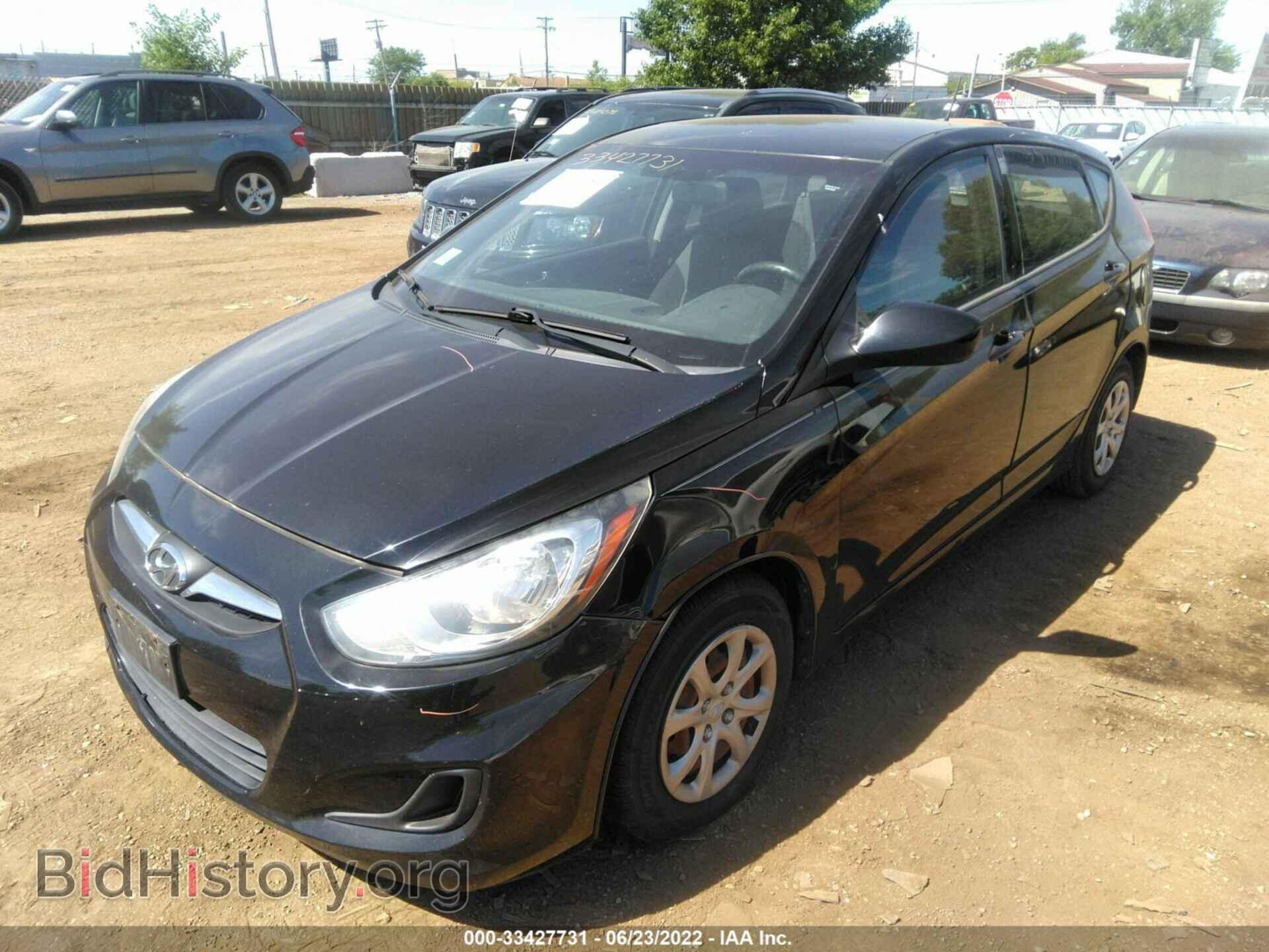 2012 HYUNDAI ACCENT - VIN: KMHCT5AE9CU016301 - Фото 2