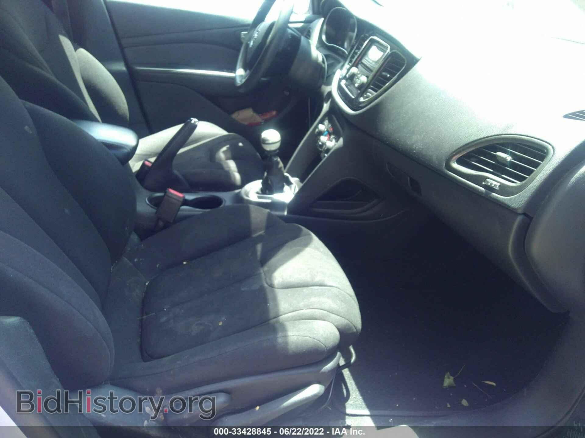 2013 DODGE DART - VIN: 1C3CDFAA6DD320065 - Фото 5