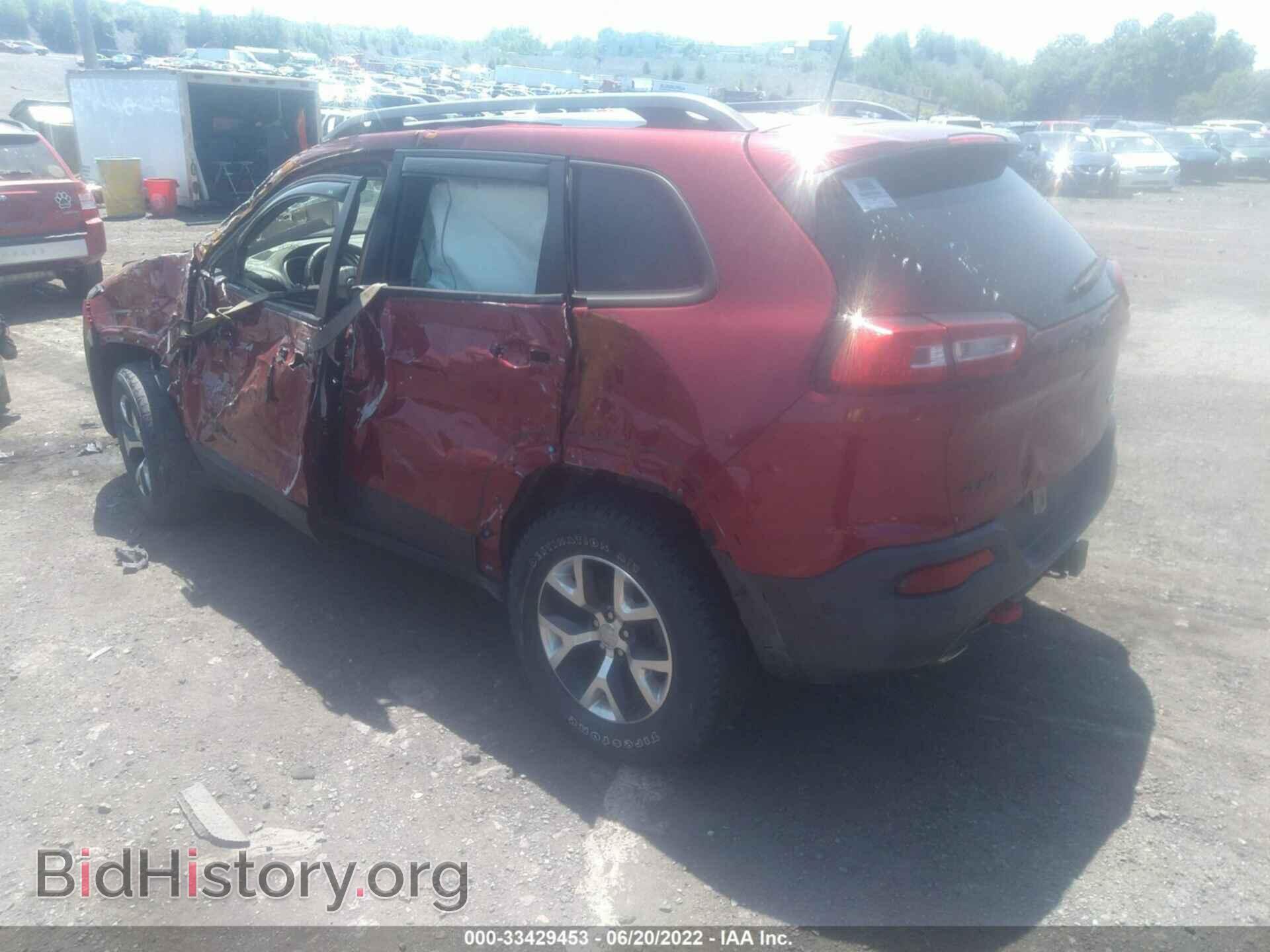 2016 JEEP CHEROKEE - VIN: 1C4PJMBS8GW265905 - Фото 3