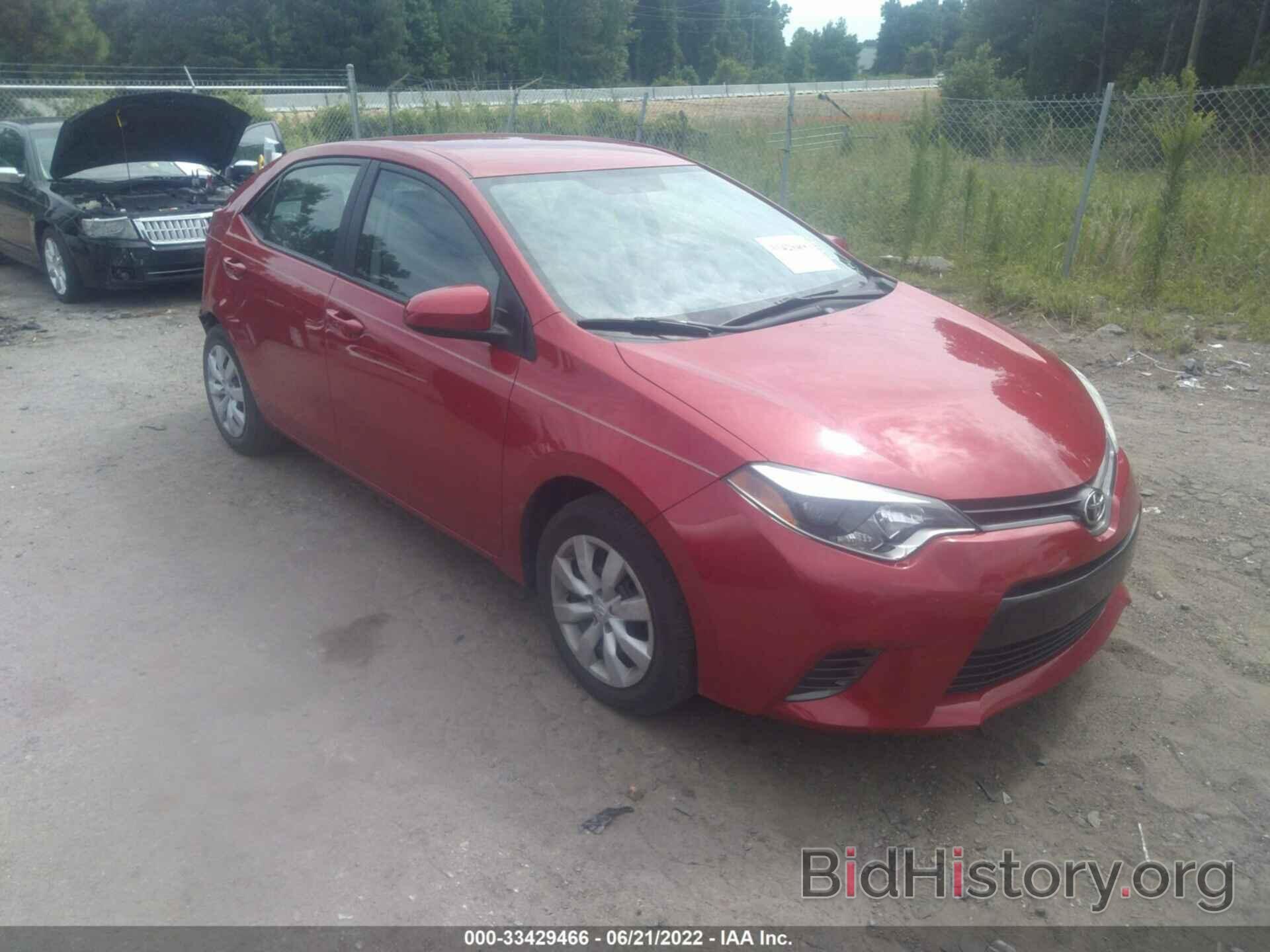 Фотография 2T1BURHE5GC698879 - TOYOTA COROLLA 2016