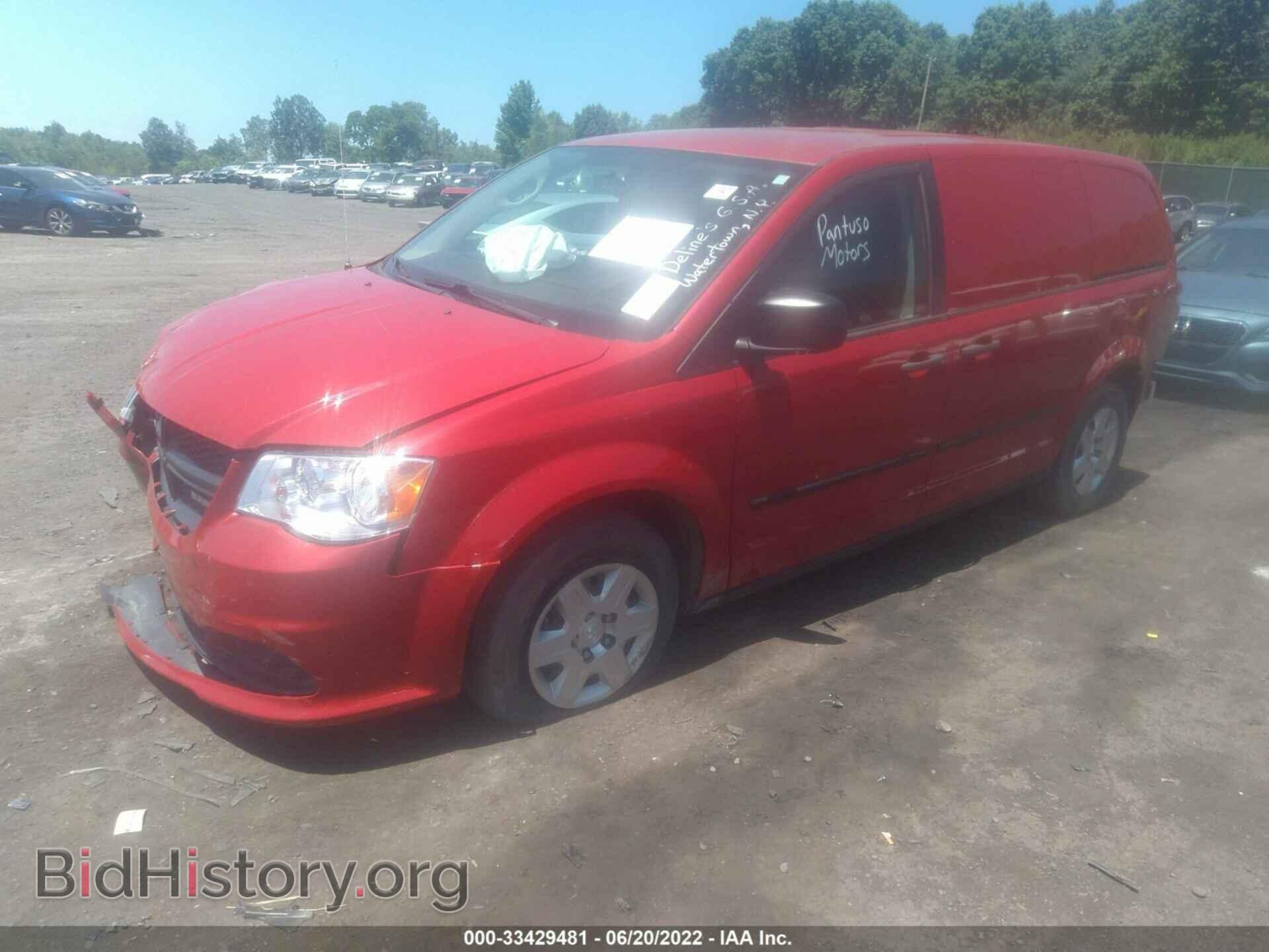 2013 RAM CARGO VAN - VIN: 2C4JRGAG3DR787939 - Фото 2