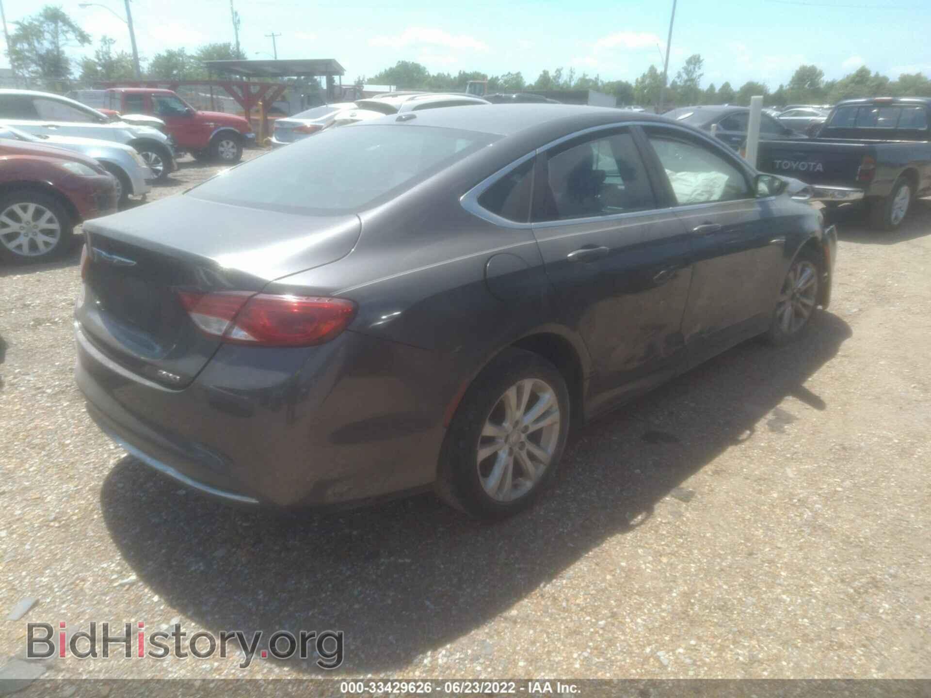 2015 CHRYSLER 200 - VIN: 1C3CCCAB6FN676121 - Фото 4