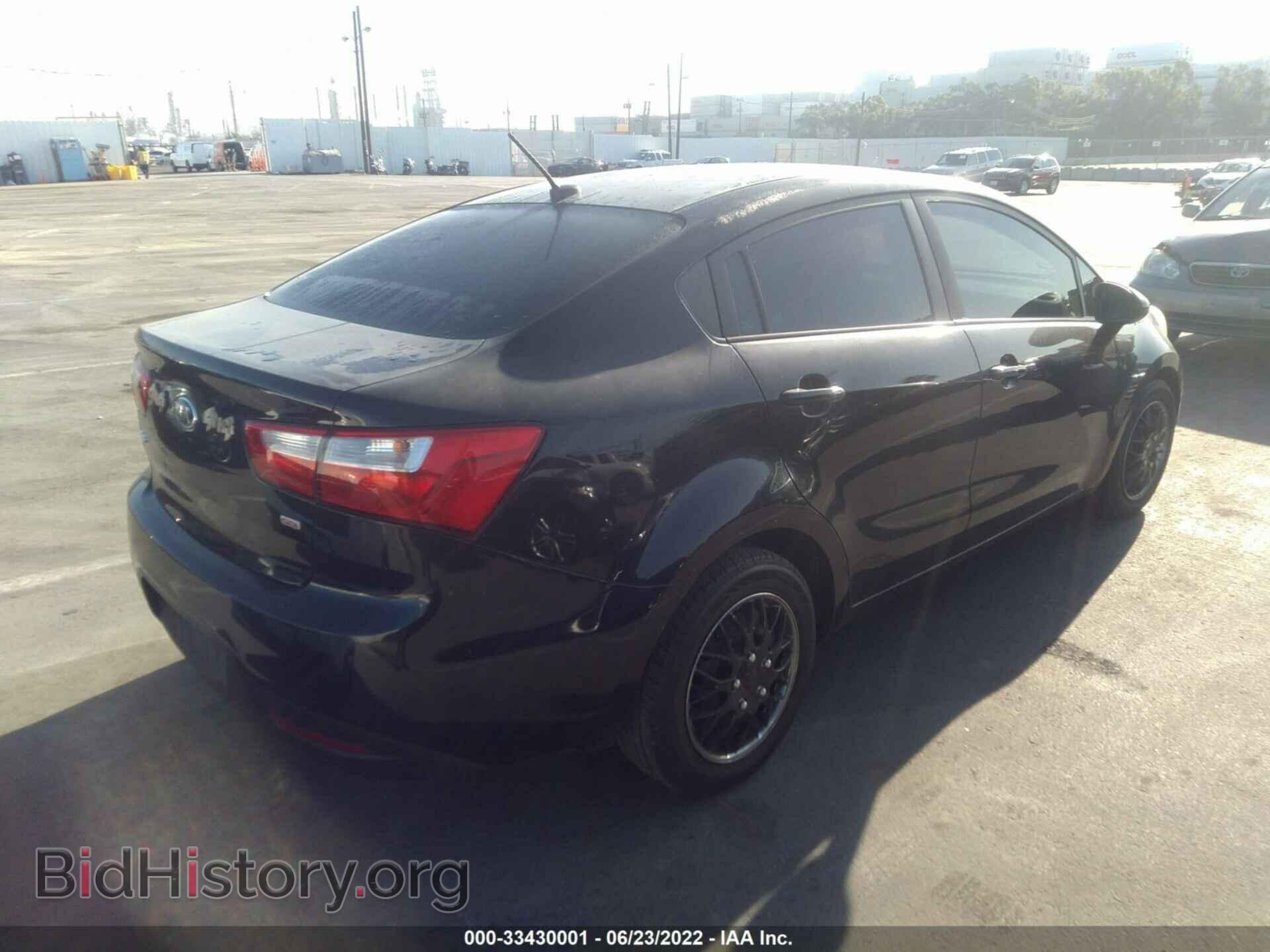 2015 KIA RIO - VIN: KNADM4A35F6494980 - Фото 4