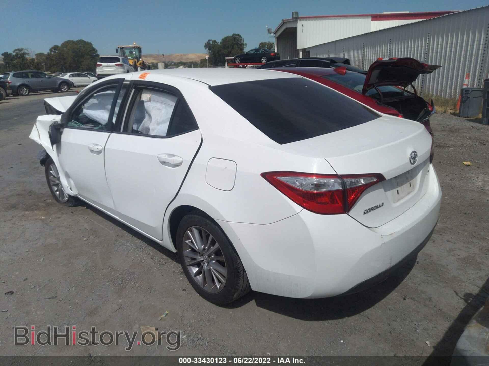 2014 TOYOTA COROLLA - VIN: 5YFBURHE6EP098577 - Фото 3