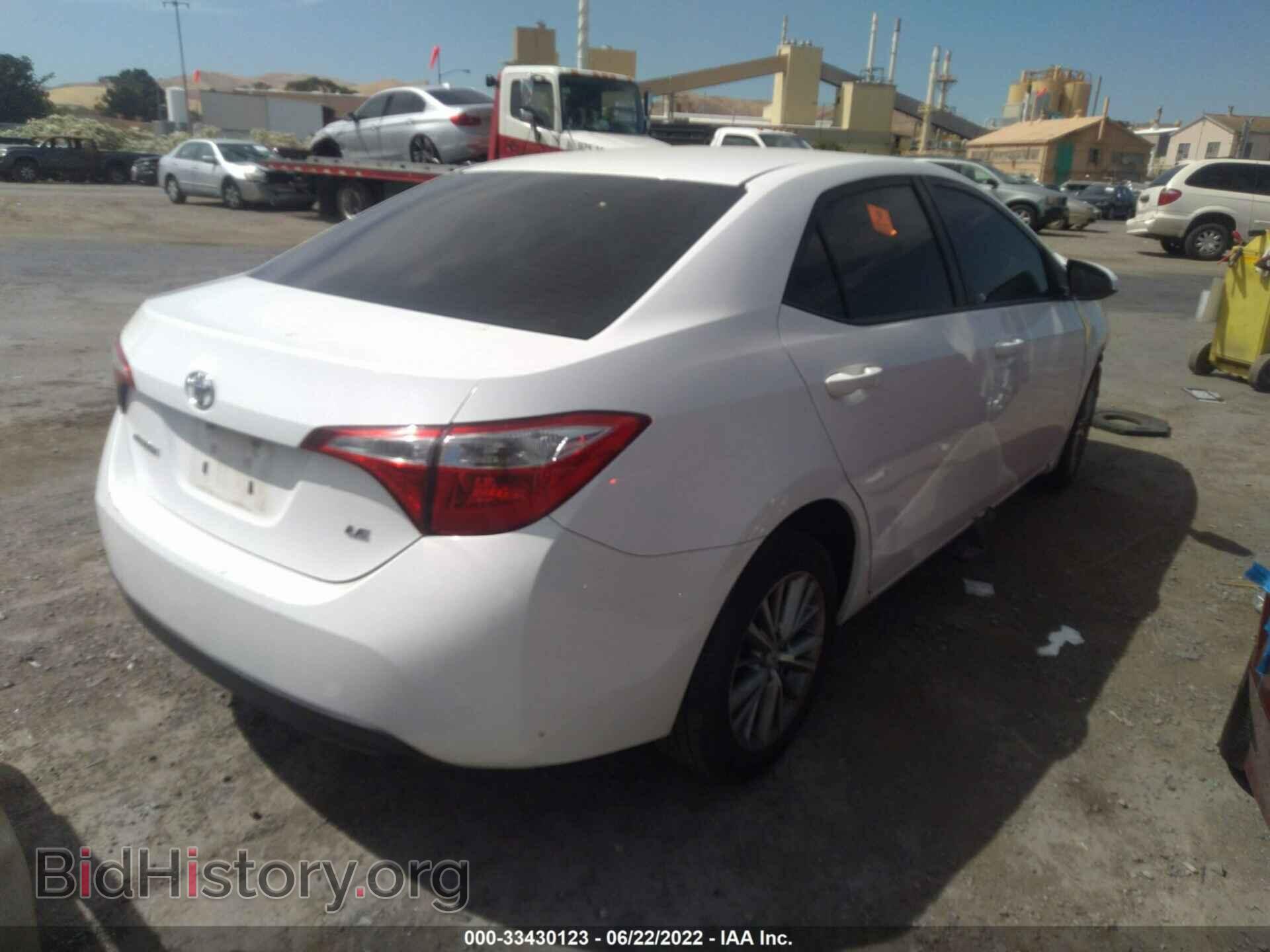 2014 TOYOTA COROLLA - VIN: 5YFBURHE6EP098577 - Фото 4