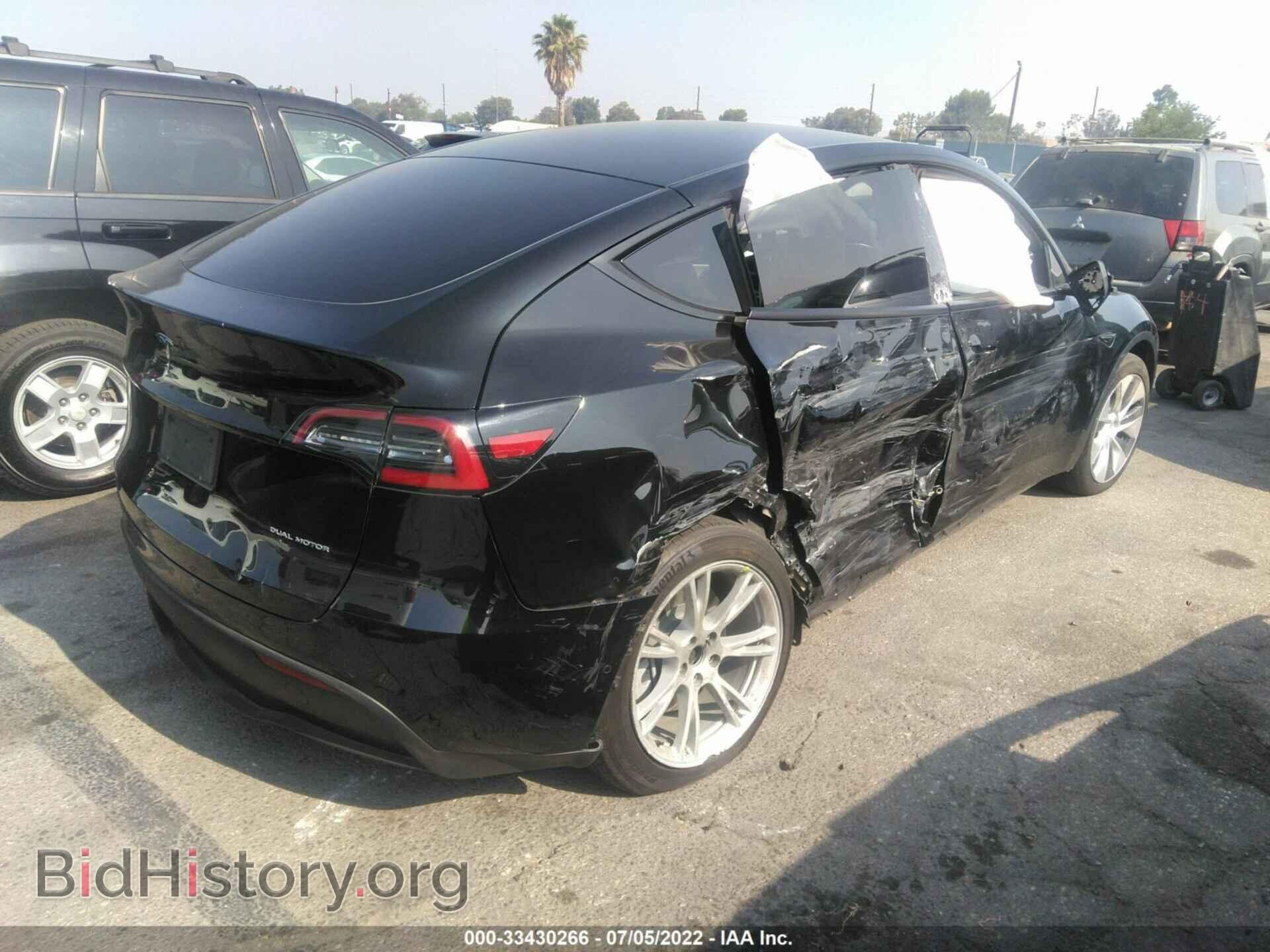 2020 TESLA MODEL Y - VIN: 5YJYGDEE7LF016096 - Photo 4