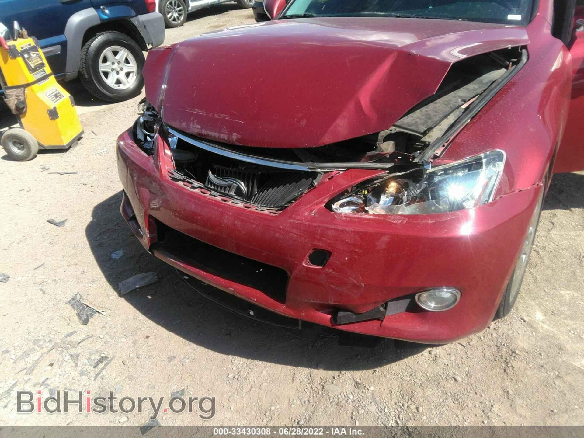 2010 LEXUS IS 250C - VIN: JTHFF2C2XA2507400 - Фото 6