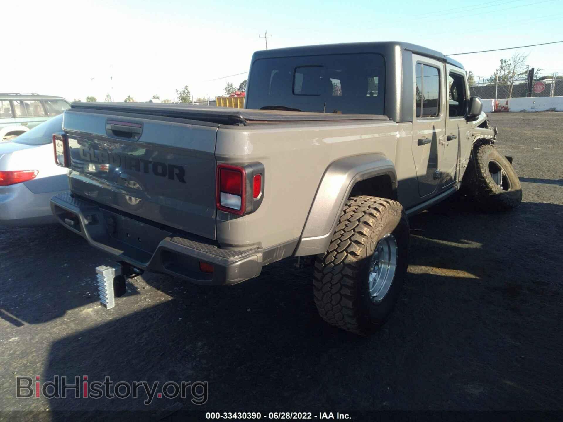 2020 JEEP GLADIATOR - VIN: 1C6HJTAG8LL197474 - Фото 4