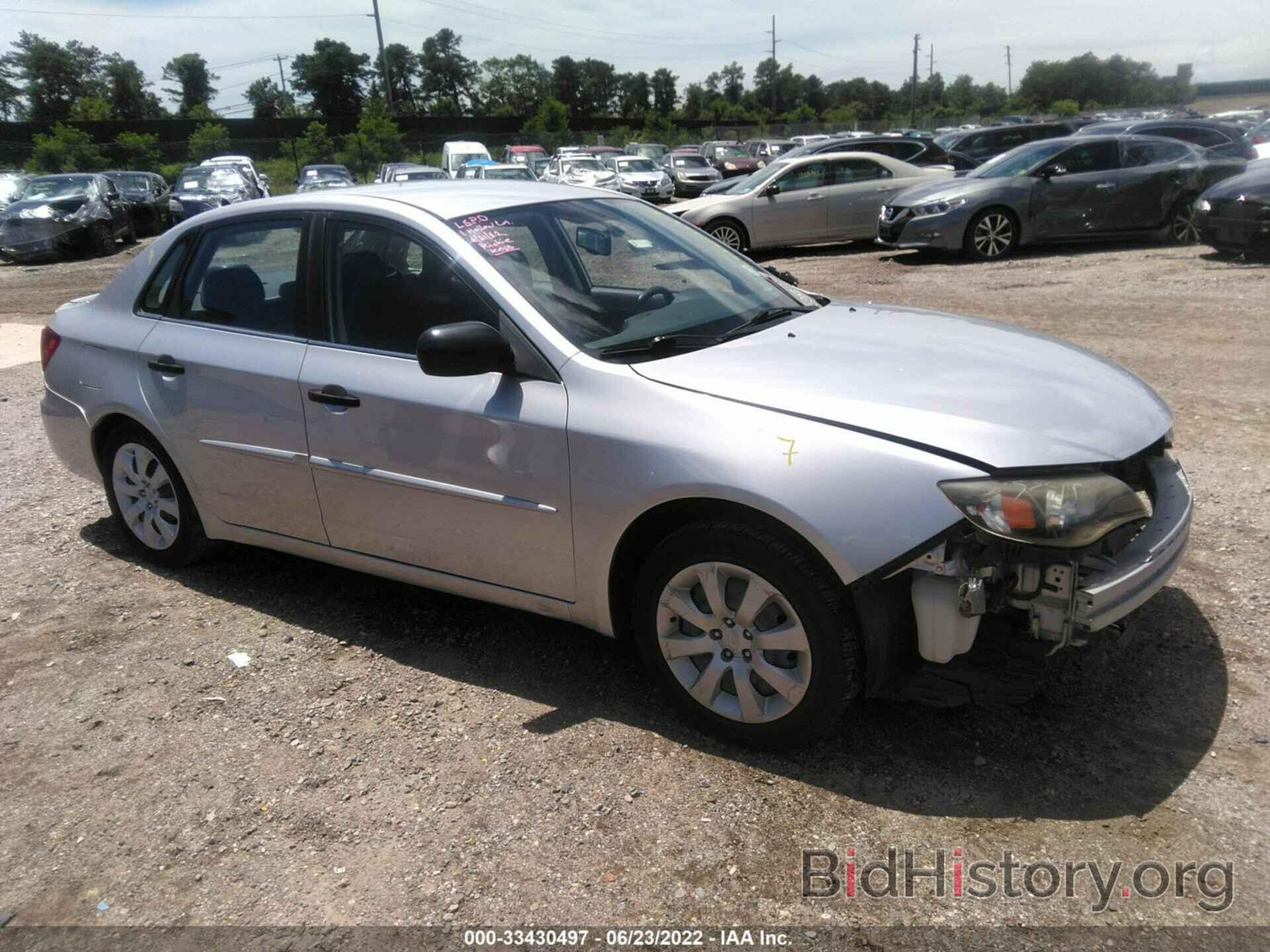 Photo JF1GE61668H530093 - SUBARU IMPREZA SEDAN 2008