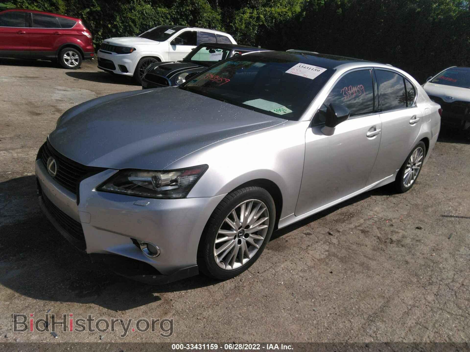 2013 LEXUS GS 350 - VIN: JTHCE1BL5D5000949 - Фото 2