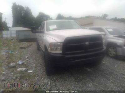 2018 RAM 2500 Tradesman, белый — VIN 3C6UR5HJ9JG116609, IAAI
