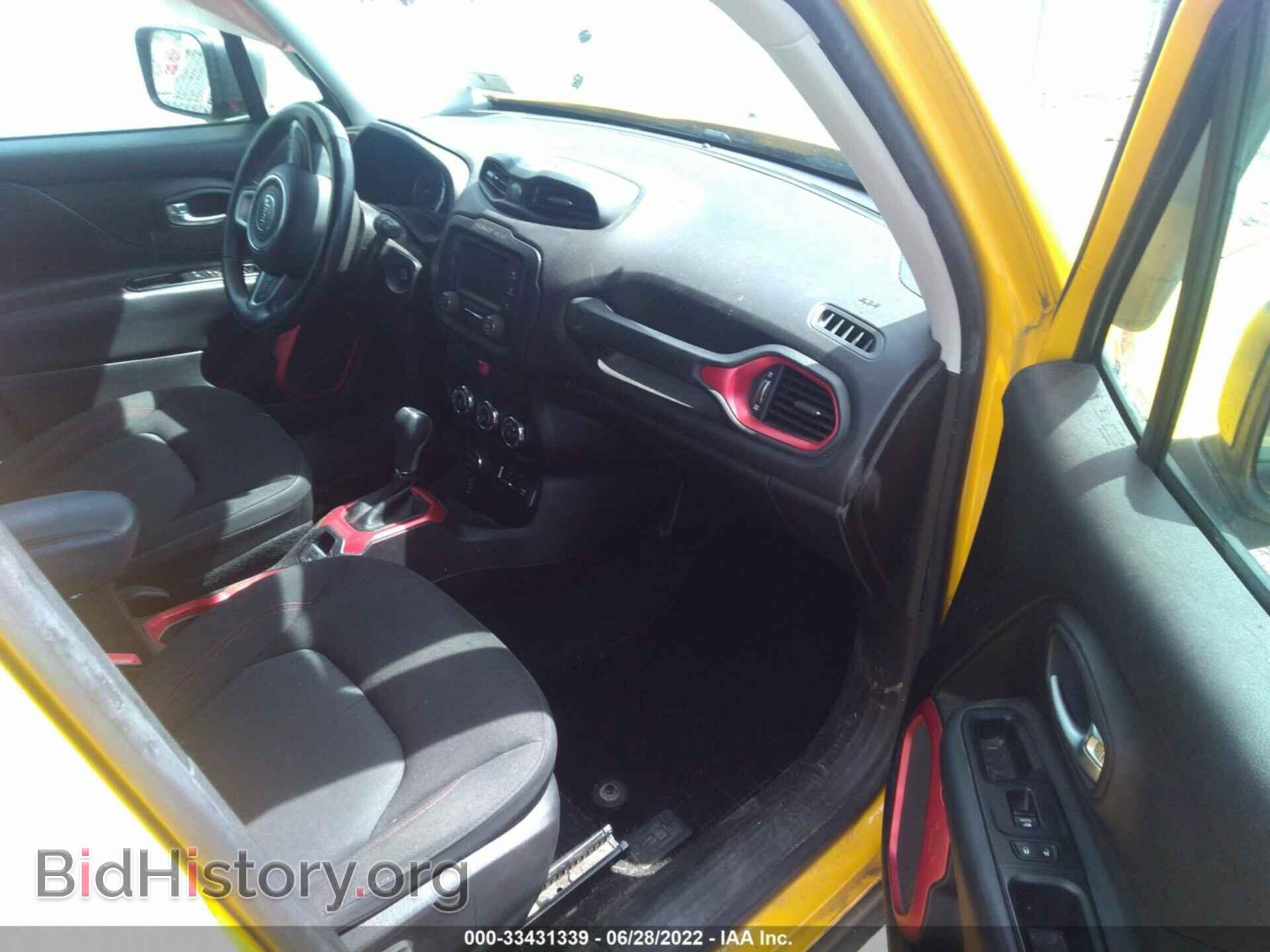 2016 JEEP RENEGADE - VIN: ZACCJBCT3GPC80092 - Фото 5