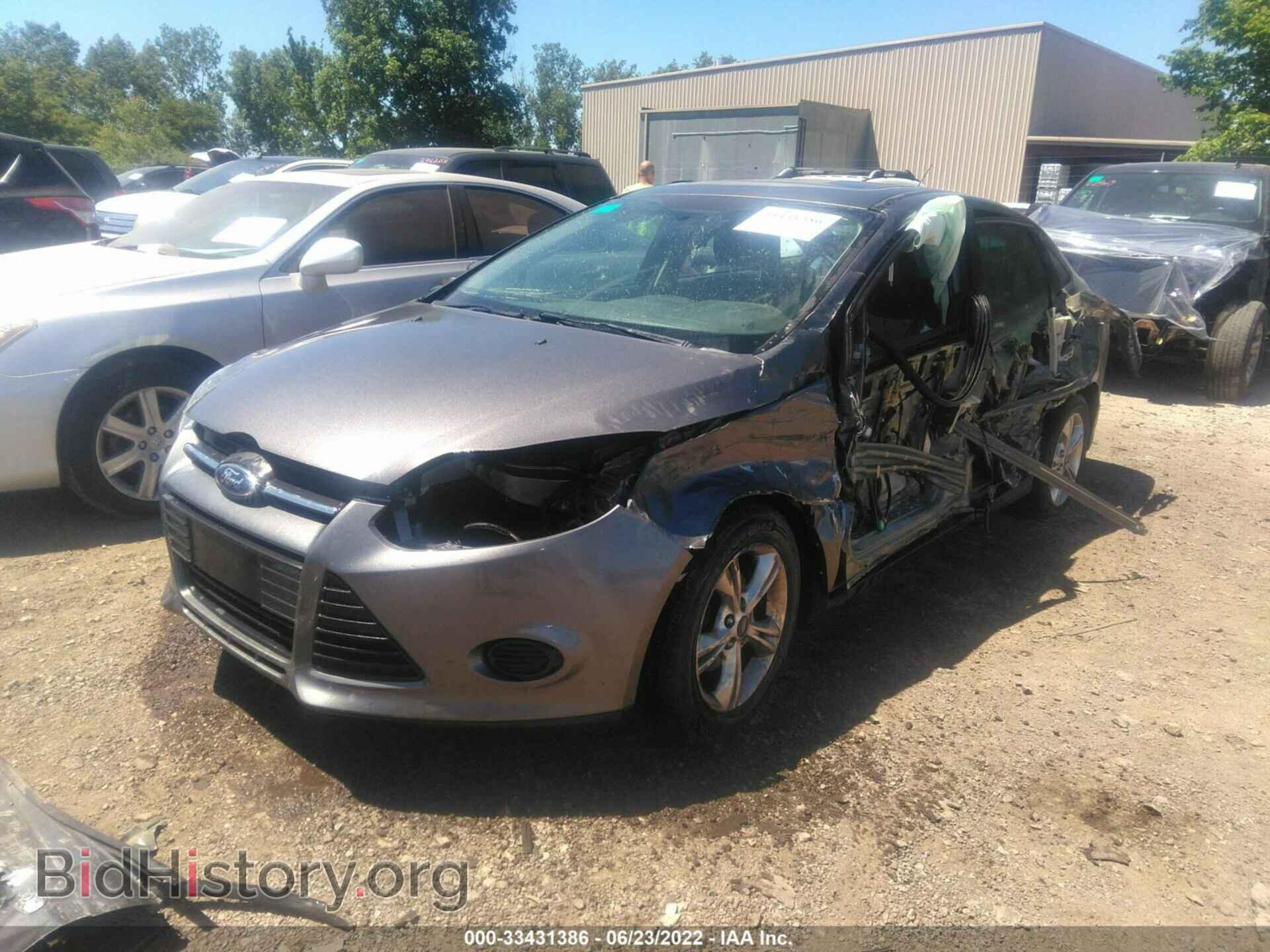 2014 FORD FOCUS - VIN: 1FADP3F21EL317482 - Фото 2