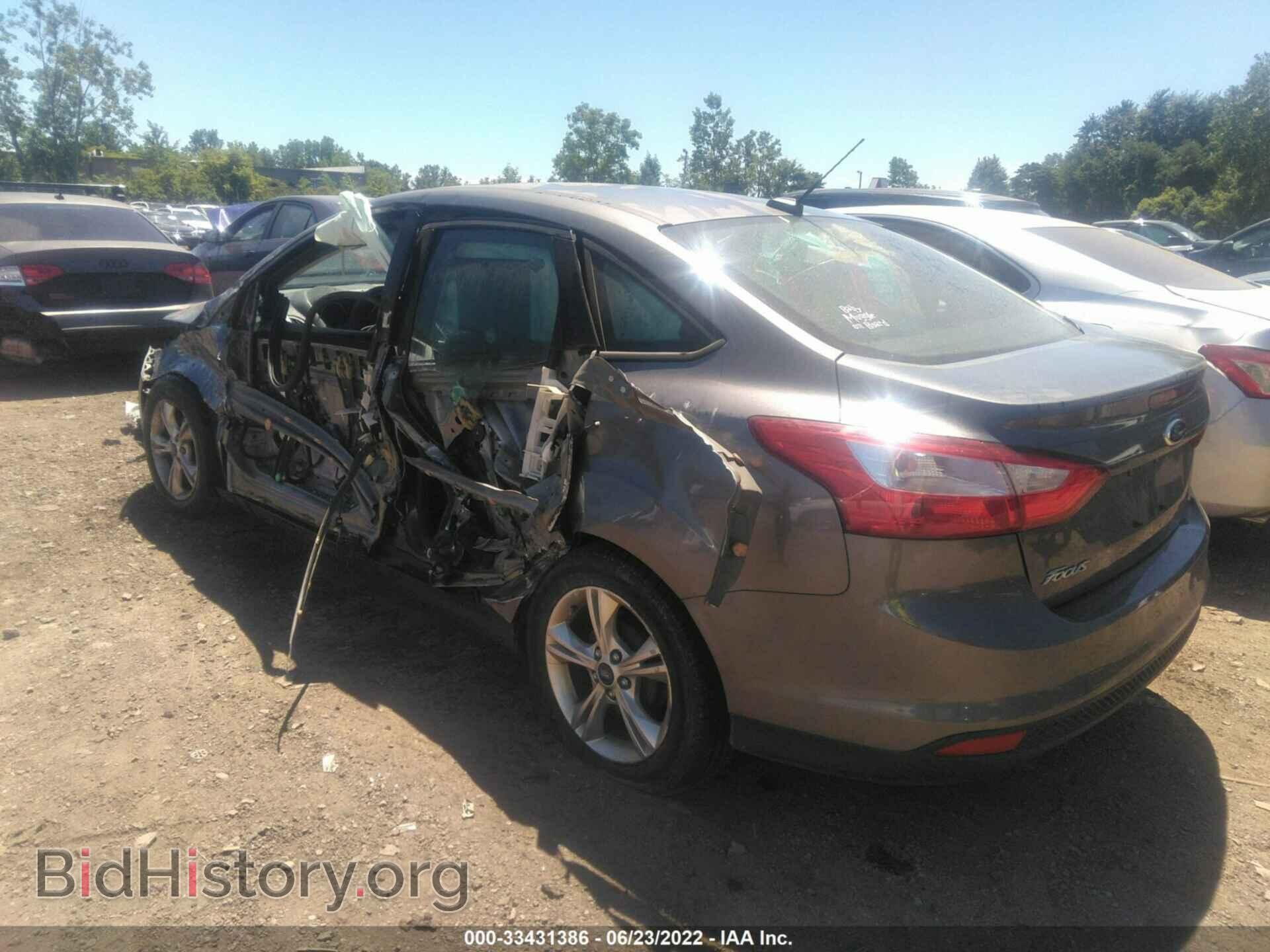 2014 FORD FOCUS - VIN: 1FADP3F21EL317482 - Фото 3