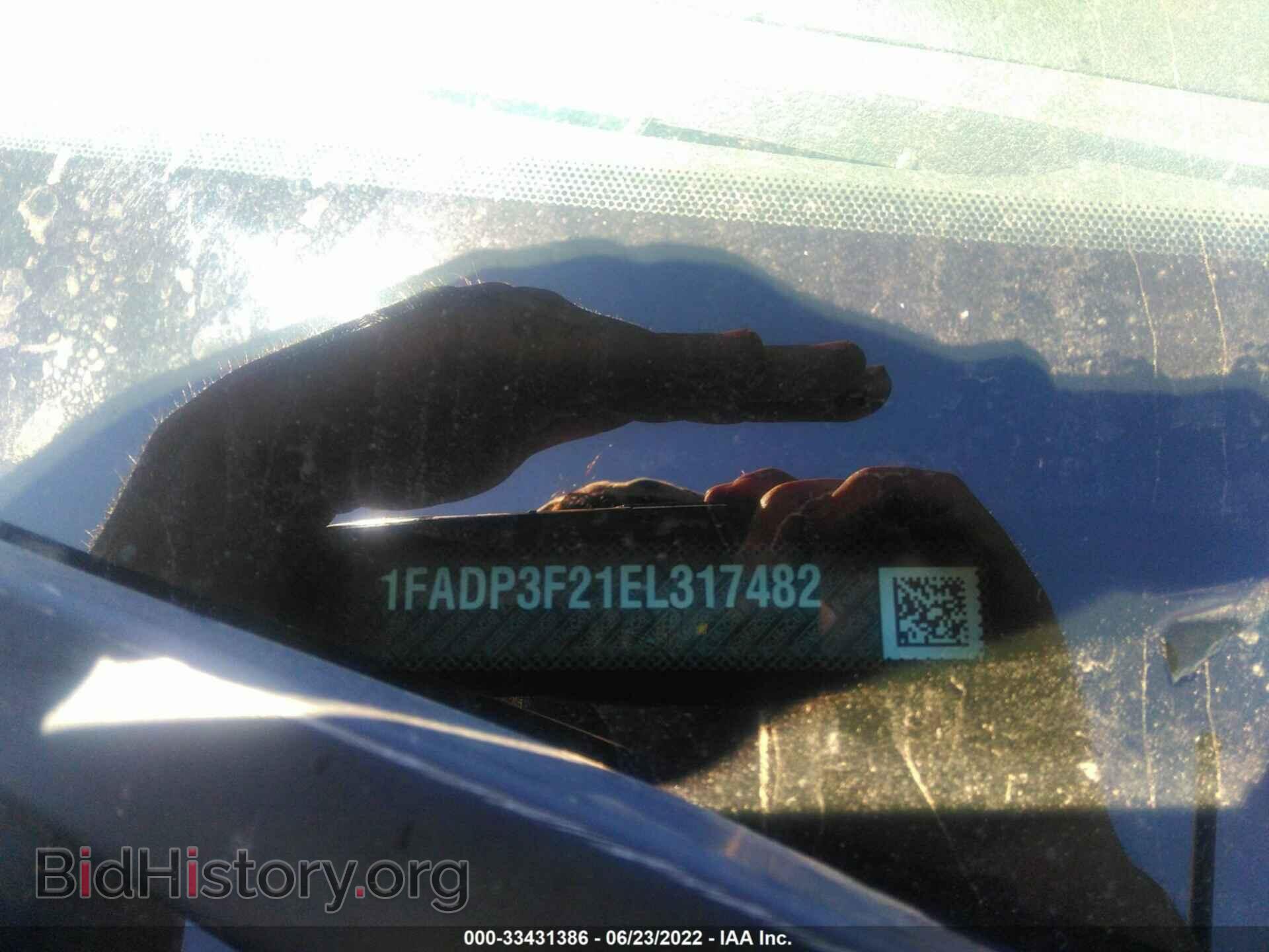 2014 FORD FOCUS - VIN: 1FADP3F21EL317482 - Фото 9