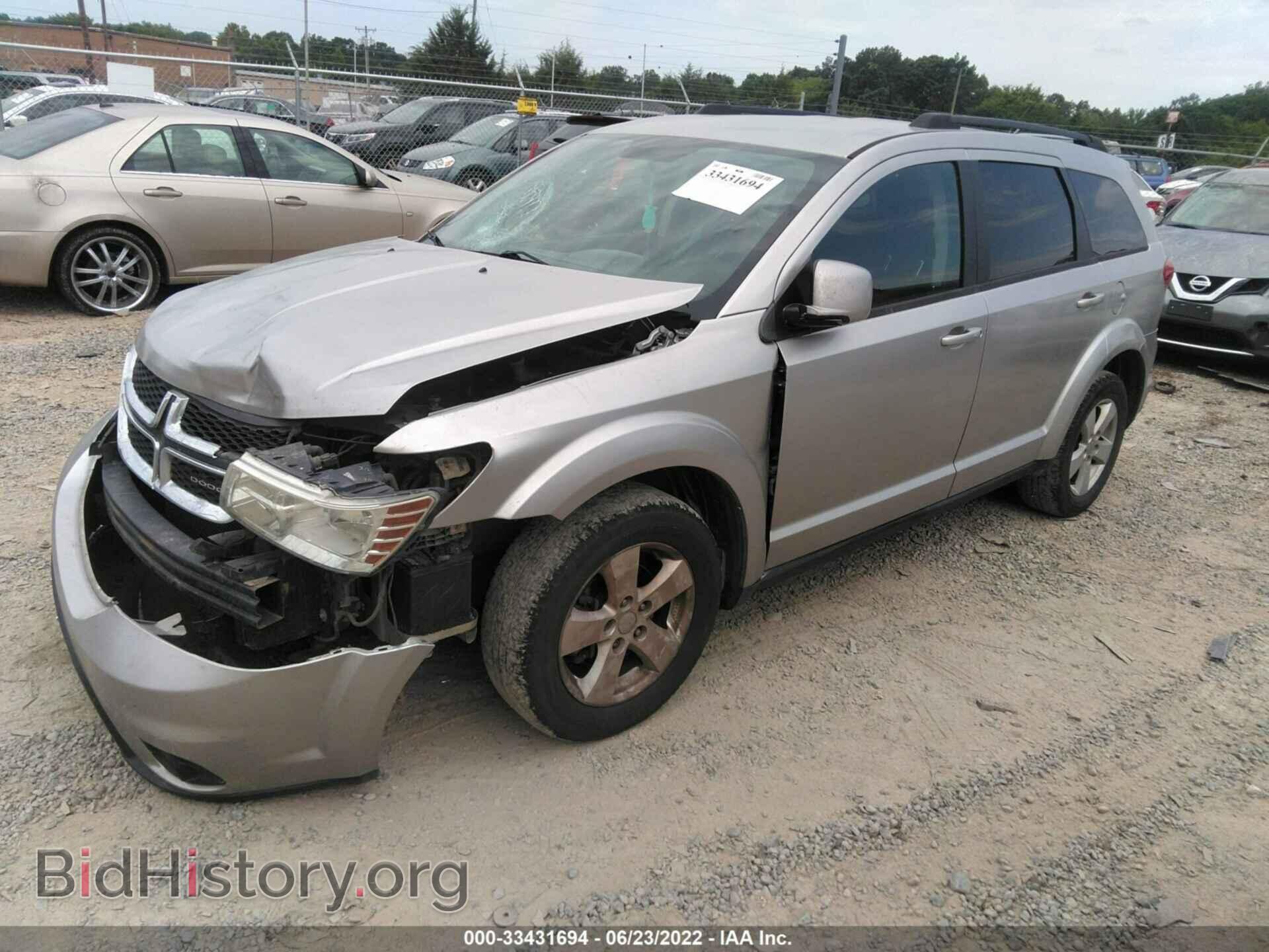 2012 DODGE JOURNEY - VIN: 3C4PDCBG4CT184171 - Фото 2