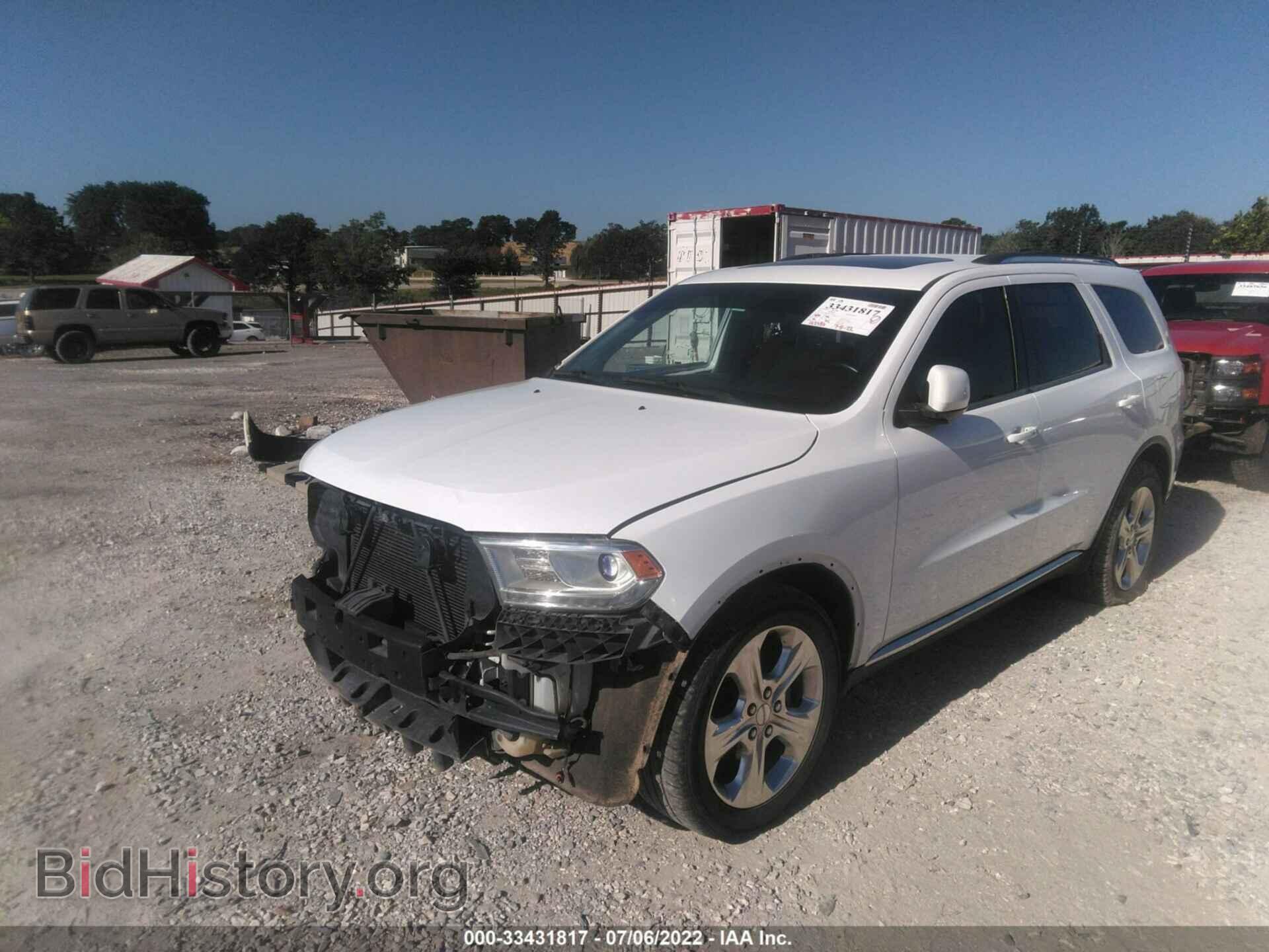 2014 DODGE DURANGO - VIN: 1C4RDHDGXEC360173 - Photo 2