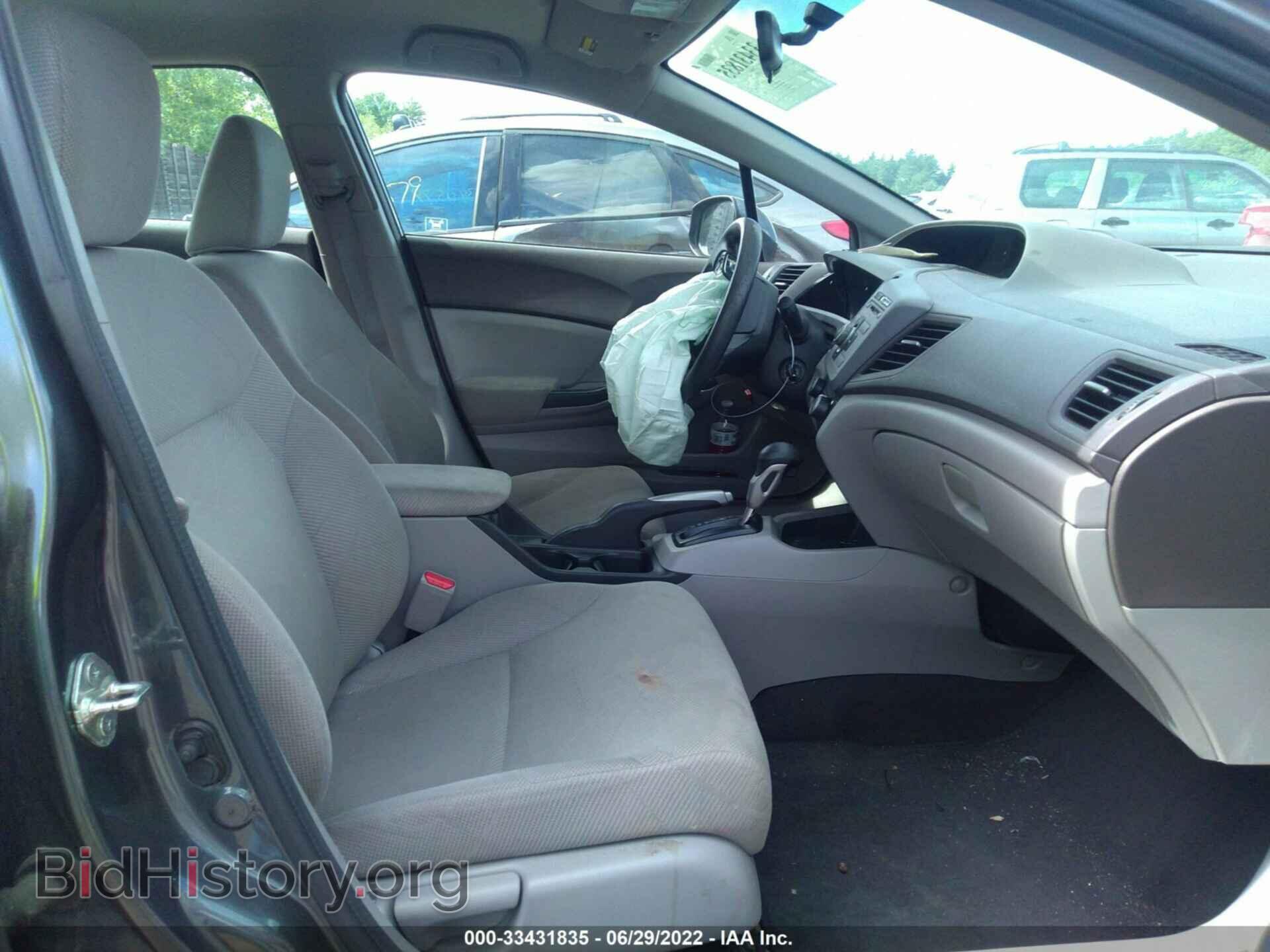 2012 HONDA CIVIC SDN - VIN: 2HGFB2F52CH565239 - Фото 5