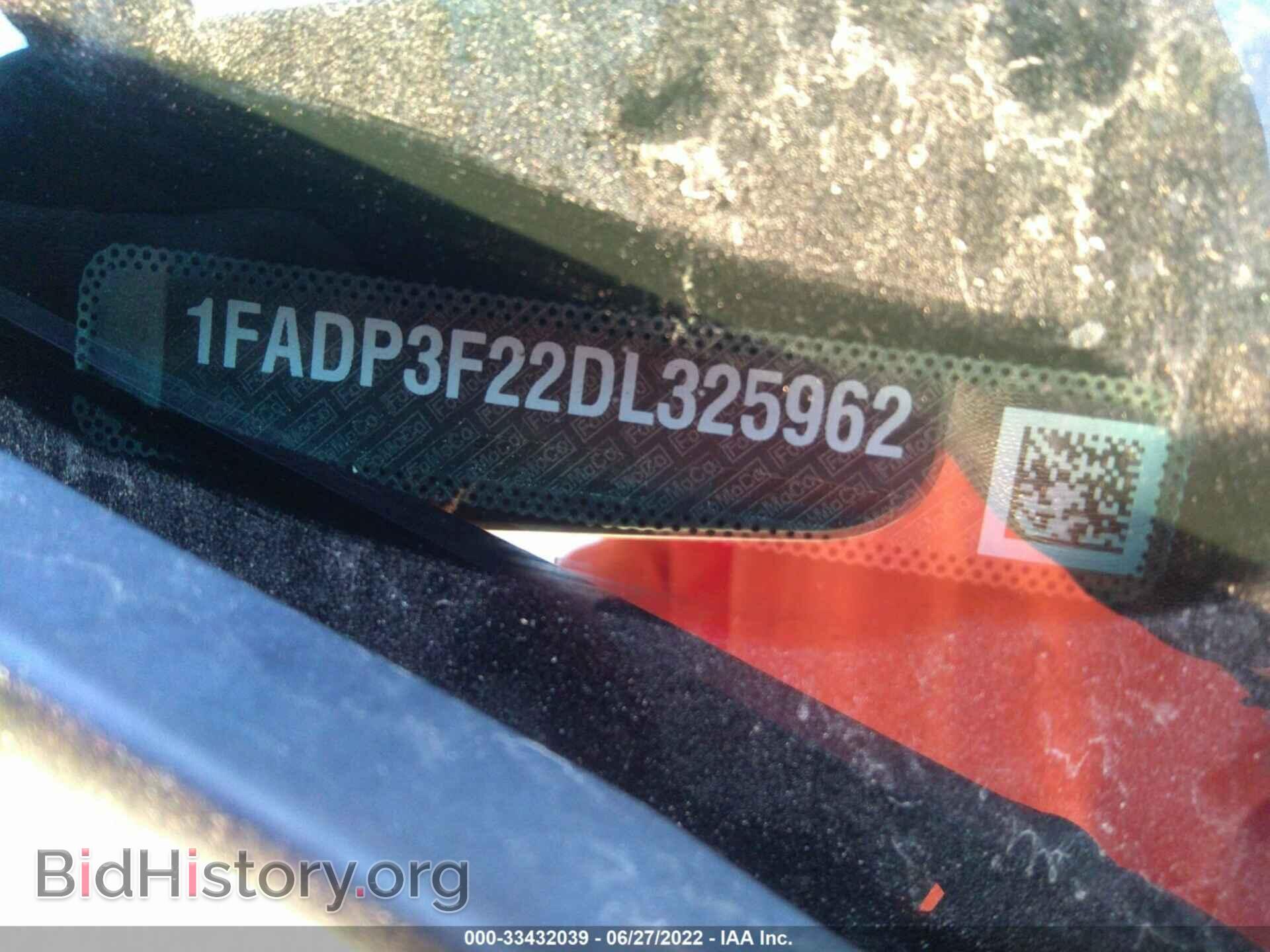 2013 FORD FOCUS - VIN: 1FADP3F22DL325962 - Фото 9