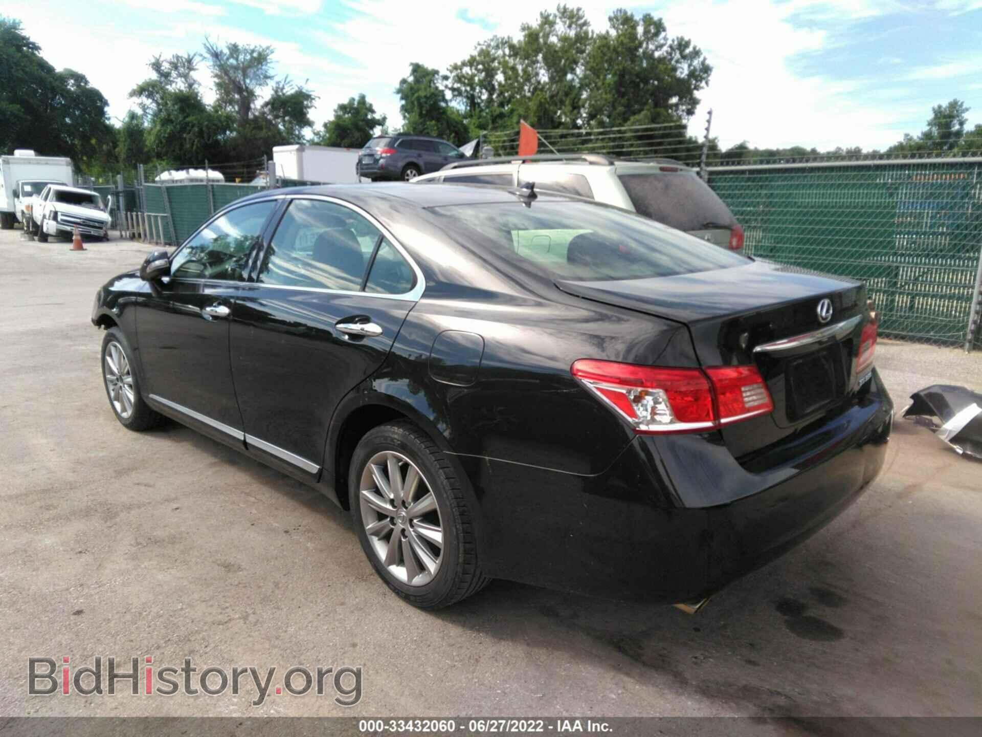 2012 LEXUS ES 350 - VIN: JTHBK1EG8C2484943 - Фото 3