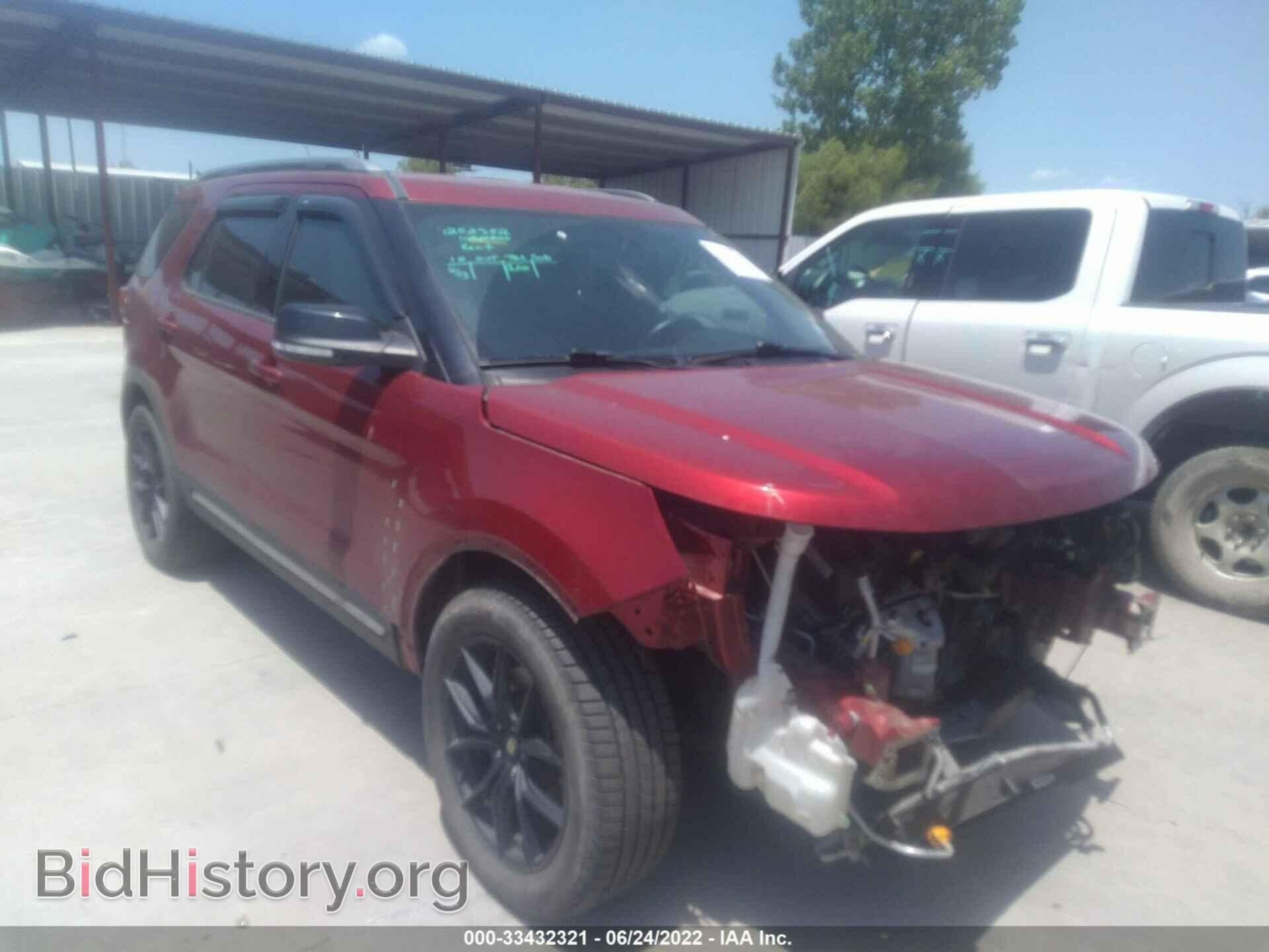 Photo 1FM5K7D83JGB99574 - FORD EXPLORER 2018