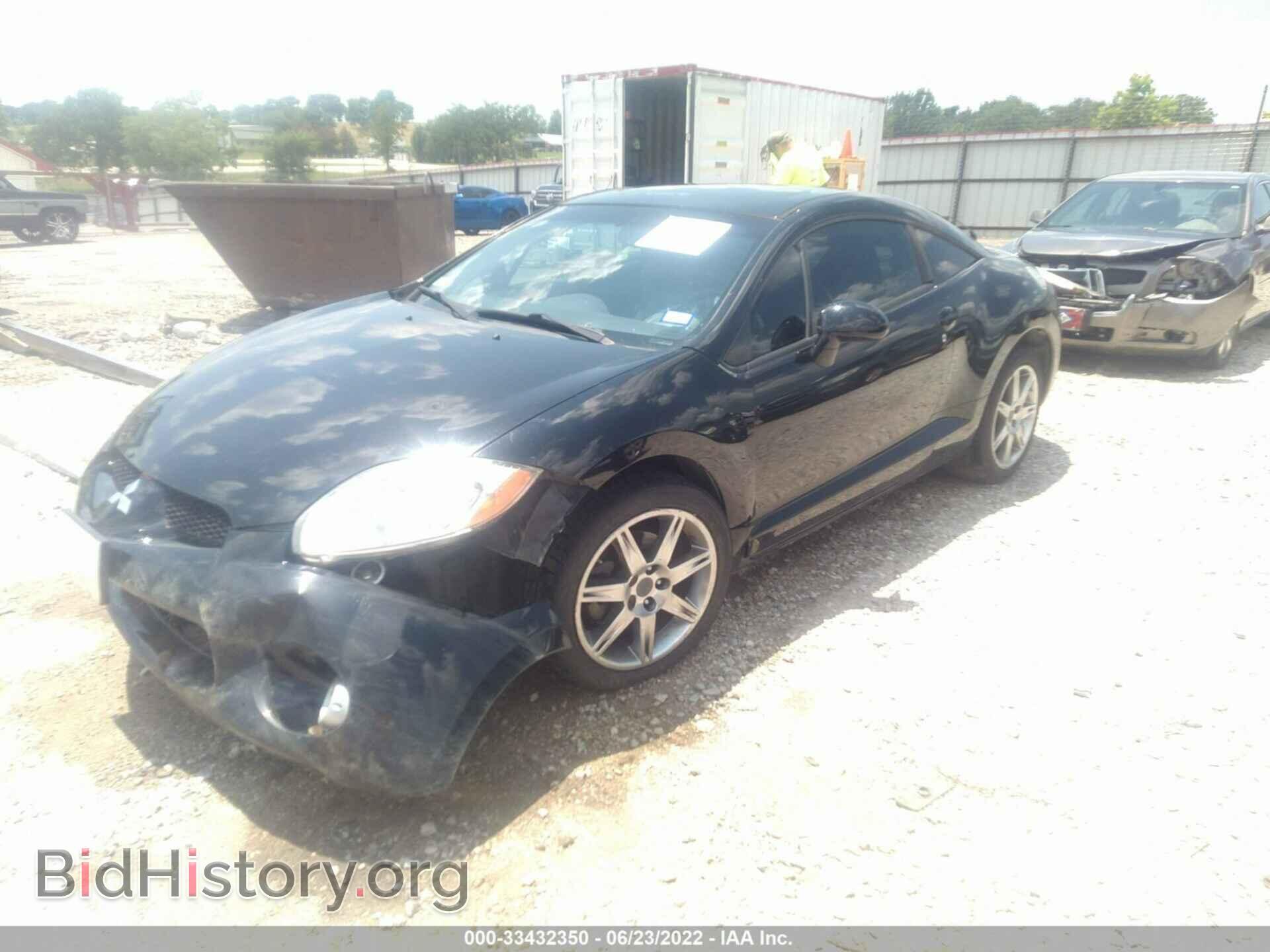 2008 MITSUBISHI ECLIPSE - VIN: 4A3AK34TX8E013757 - Фото 2