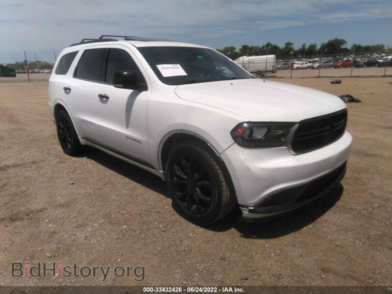 2016 Dodge DURANGO Citadel Anodized Platinum (VIN 1C4RDHEG0GC396777) — photo 1 of 11, IAAI, damage: left side