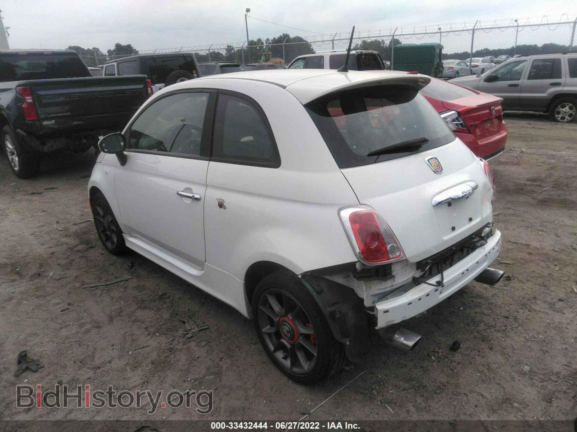 2015 FIAT 500 - VIN: 3C3CFFFH7FT527545 - Фото 3