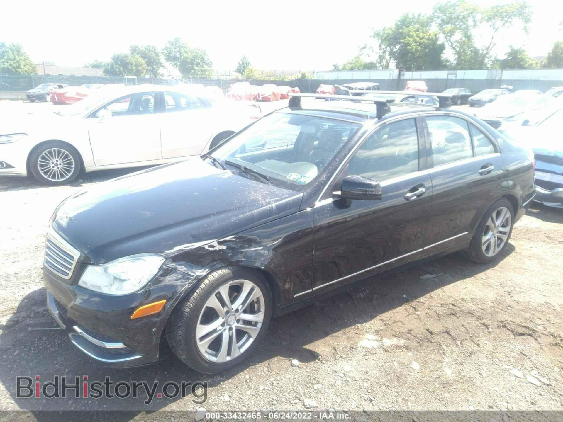 2012 MERCEDES-BENZ C-CLASS - VIN: WDDGF8BB6CR226057 - Фото 2