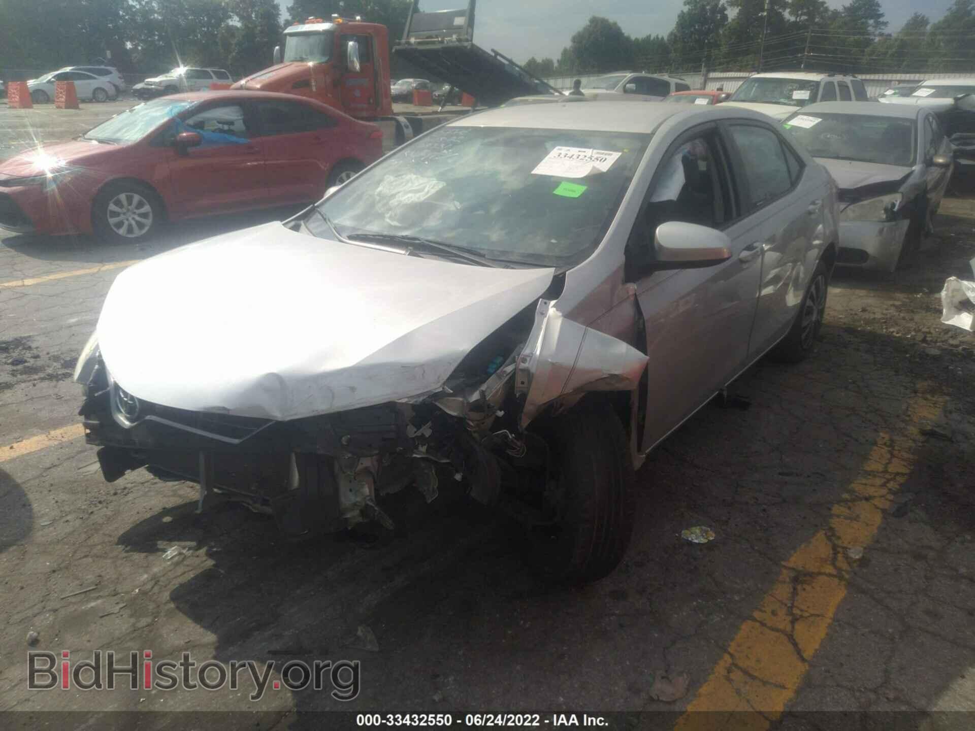2015 TOYOTA COROLLA - VIN: 2T1BURHEXFC313539 - Фото 2