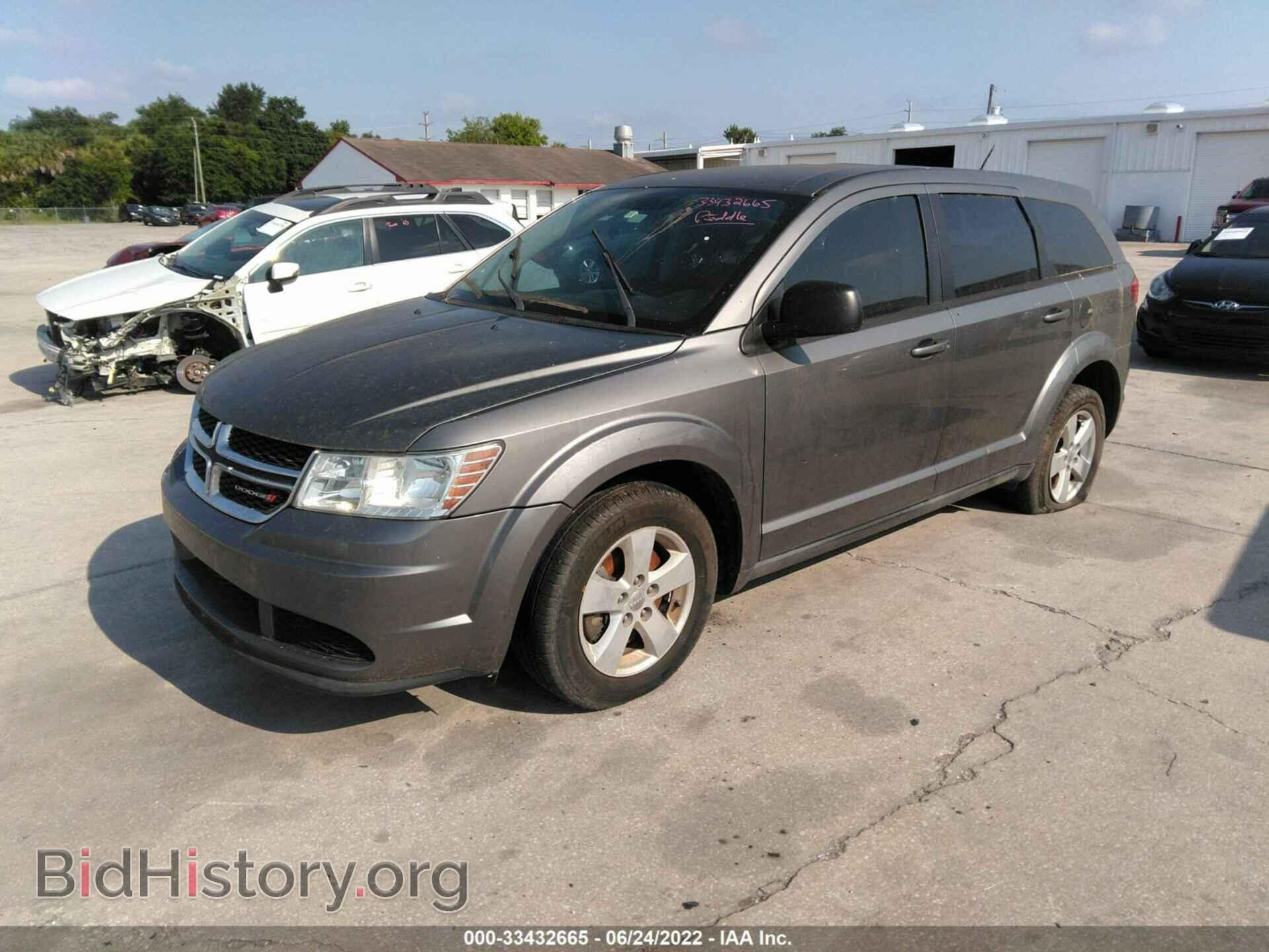 2013 DODGE JOURNEY - VIN: 3C4PDCAB6DT646883 - Фото 2
