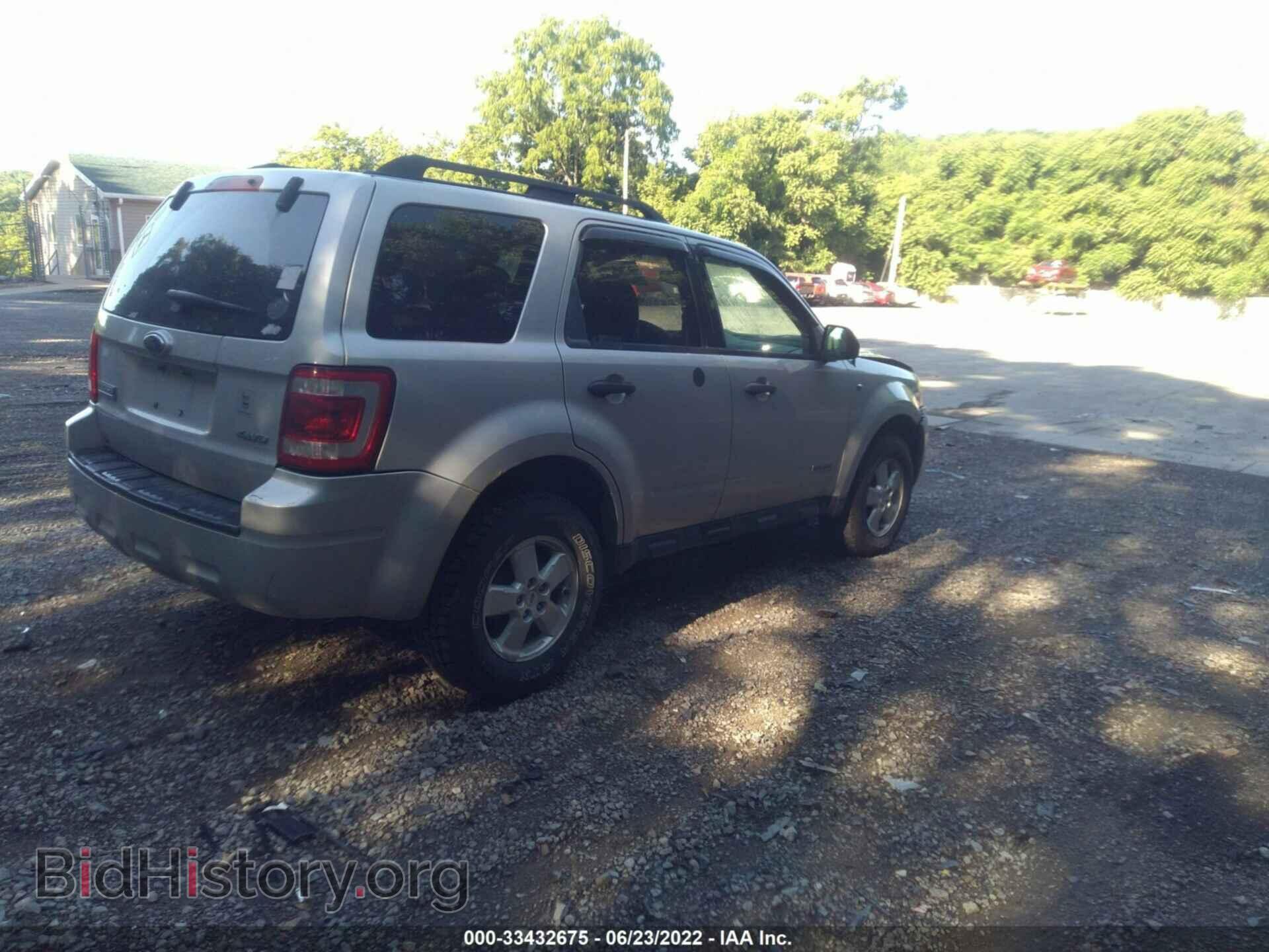 2008 FORD ESCAPE - VIN: 1FMCU93168KC98544 - Фото 4