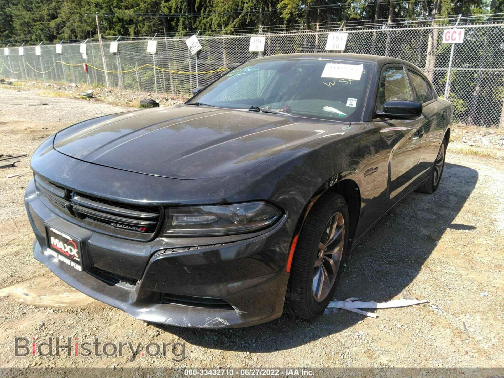 2015 DODGE CHARGER - VIN: 2C3CDXHG6FH823827 - Фото 2