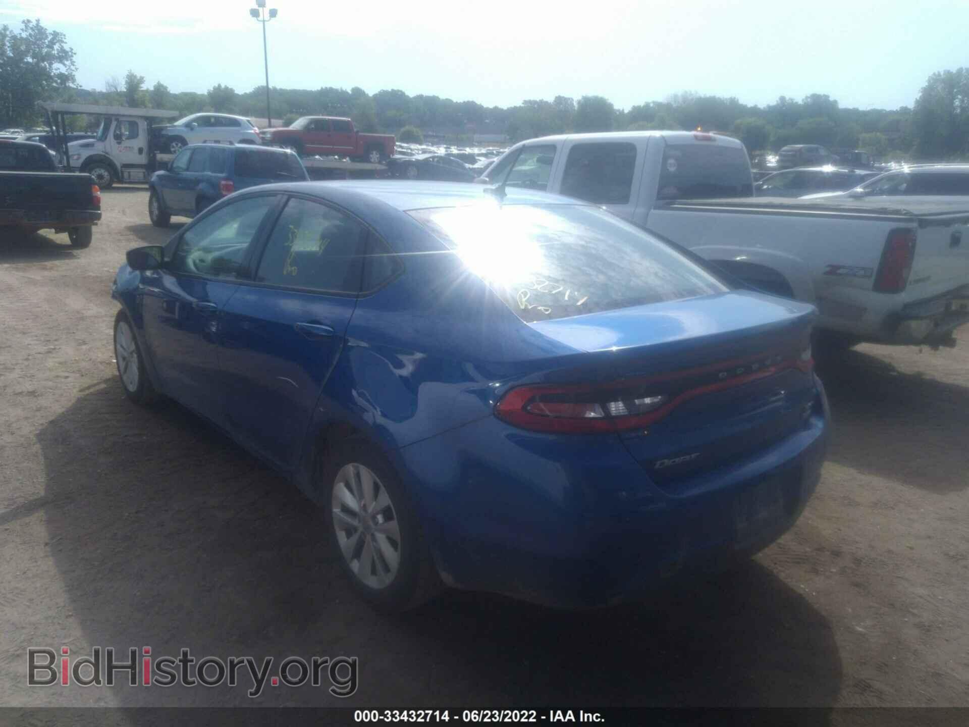 2014 DODGE DART - VIN: 1C3CDFBB0ED676987 - Фото 3