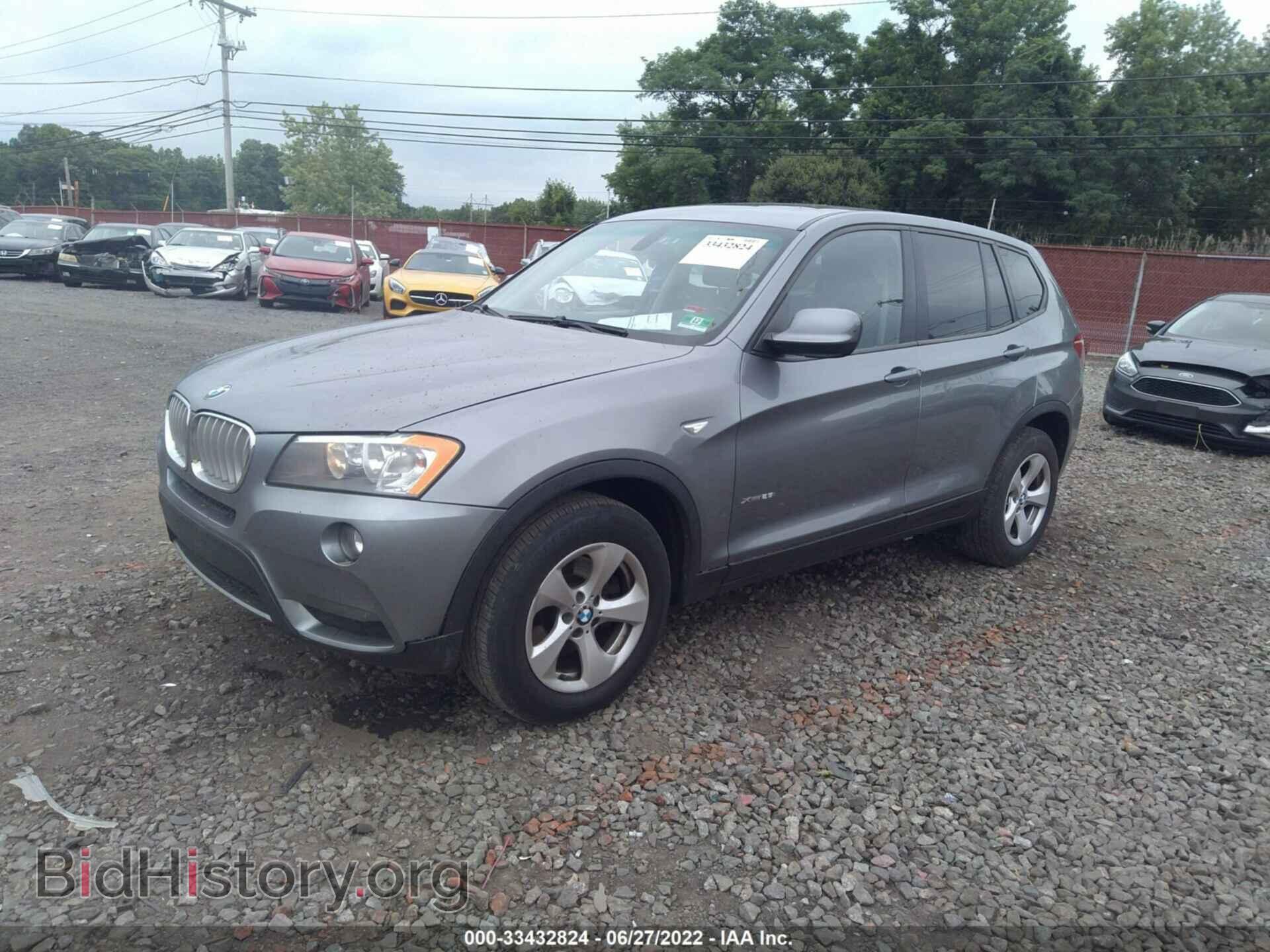 2012 BMW X3 - VIN: 5UXWX5C54CL725564 - Фото 2