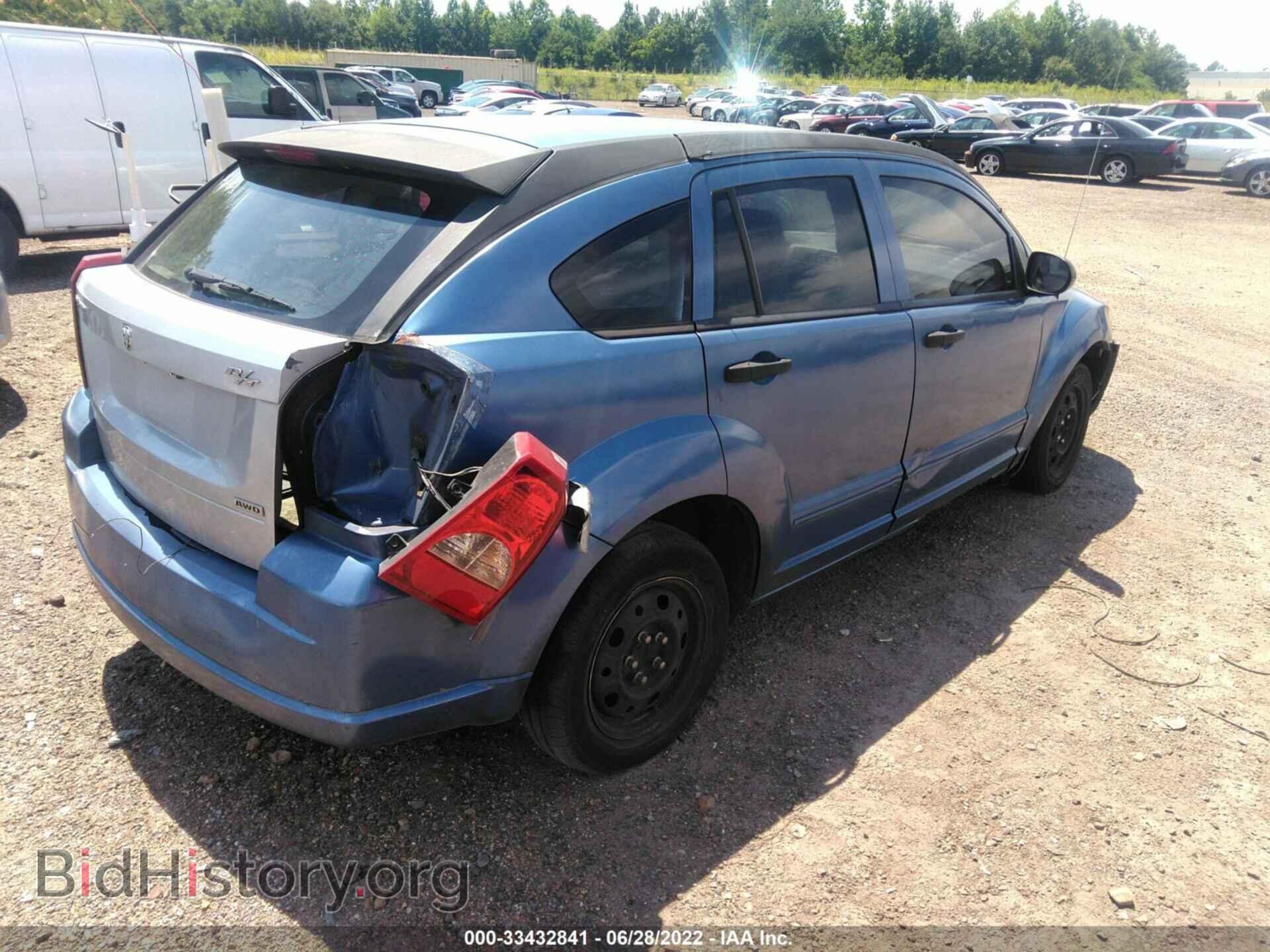 2007 DODGE CALIBER - VIN: 1B3HB28B97D258021 - Фото 4