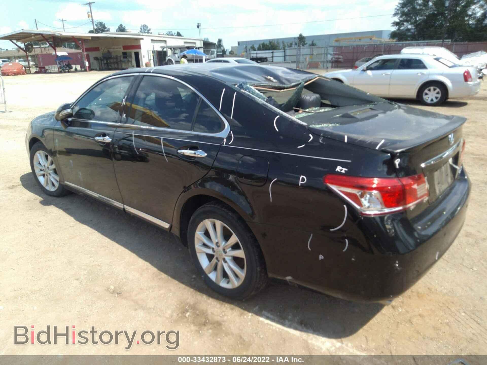 2012 LEXUS ES 350 - VIN: JTHBK1EG6C2474685 - Фото 3