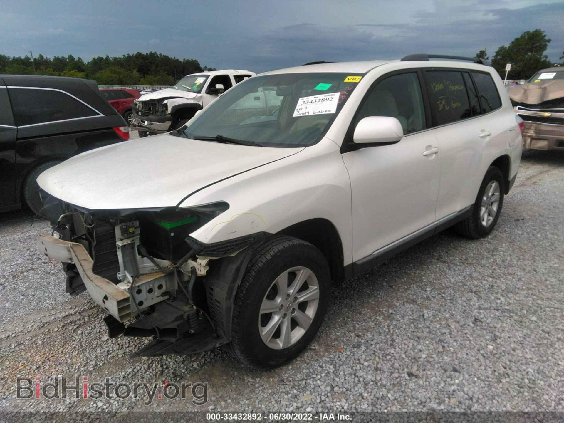 2011 TOYOTA HIGHLANDER - VIN: 5TDZK3EH2BS029632 - Фото 2