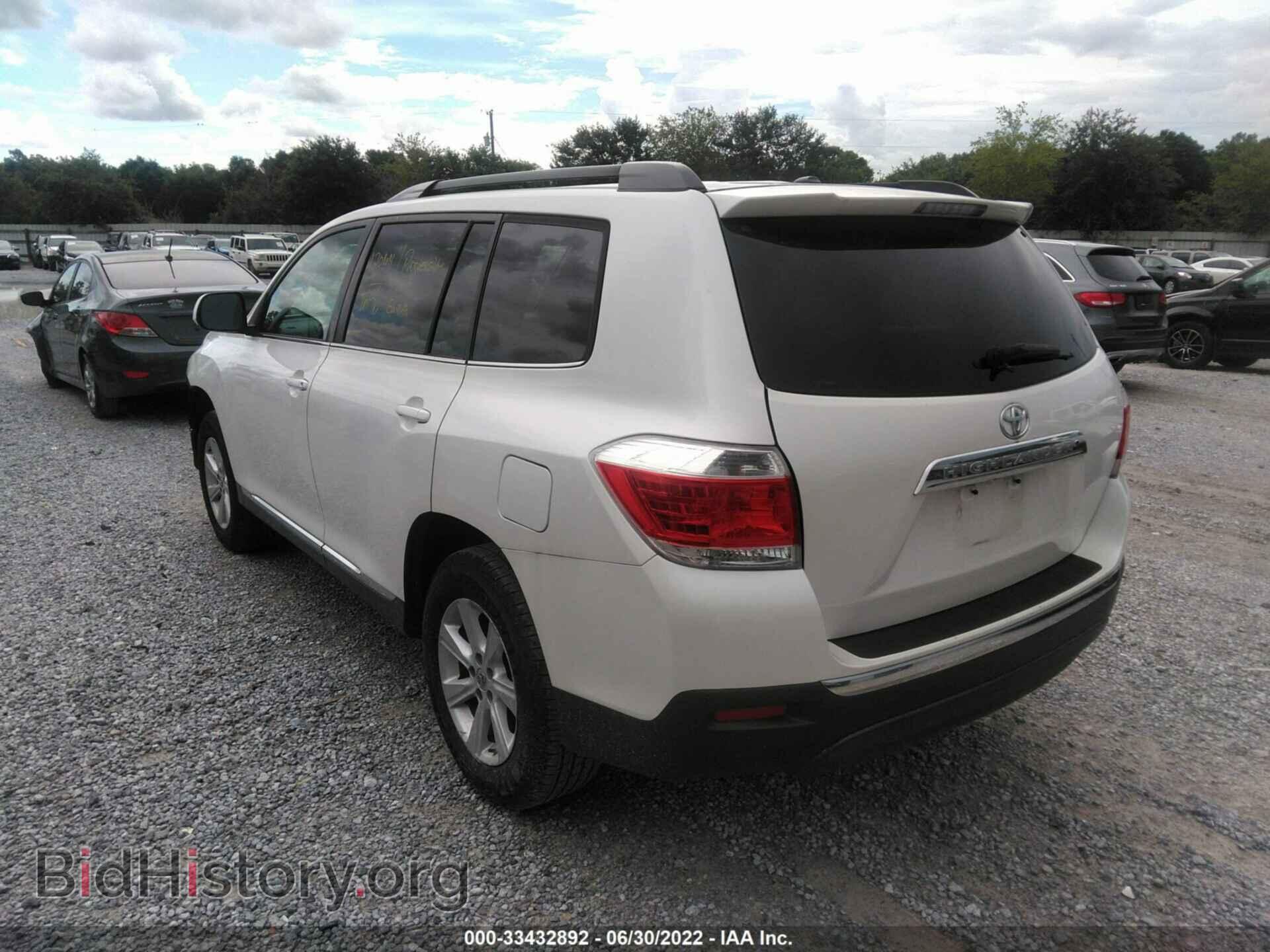 2011 TOYOTA HIGHLANDER - VIN: 5TDZK3EH2BS029632 - Фото 3
