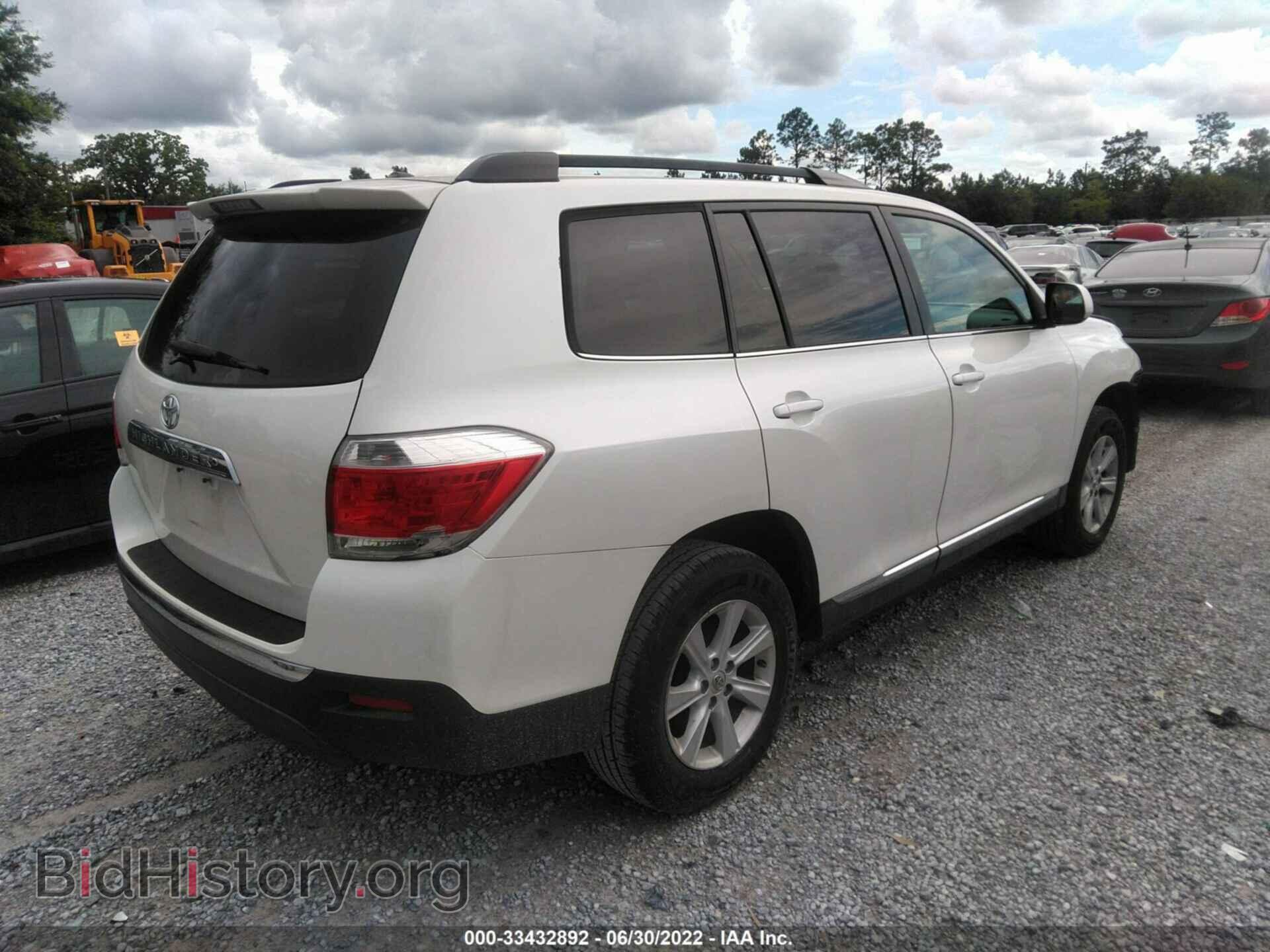 2011 TOYOTA HIGHLANDER - VIN: 5TDZK3EH2BS029632 - Фото 4